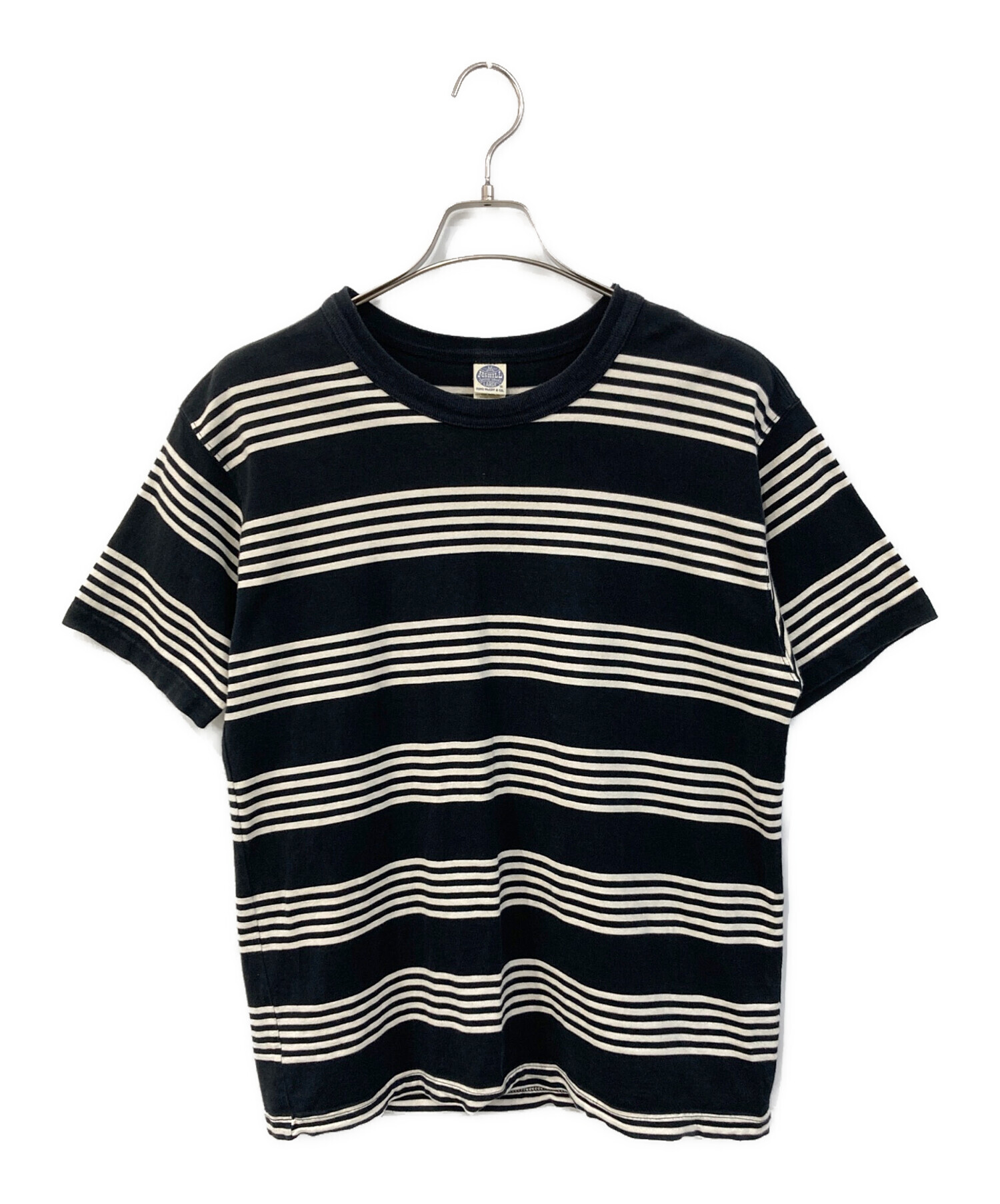 中古・古着通販】TOYS MCCOY (トイズマッコイ) ボーダーTEE ブラック