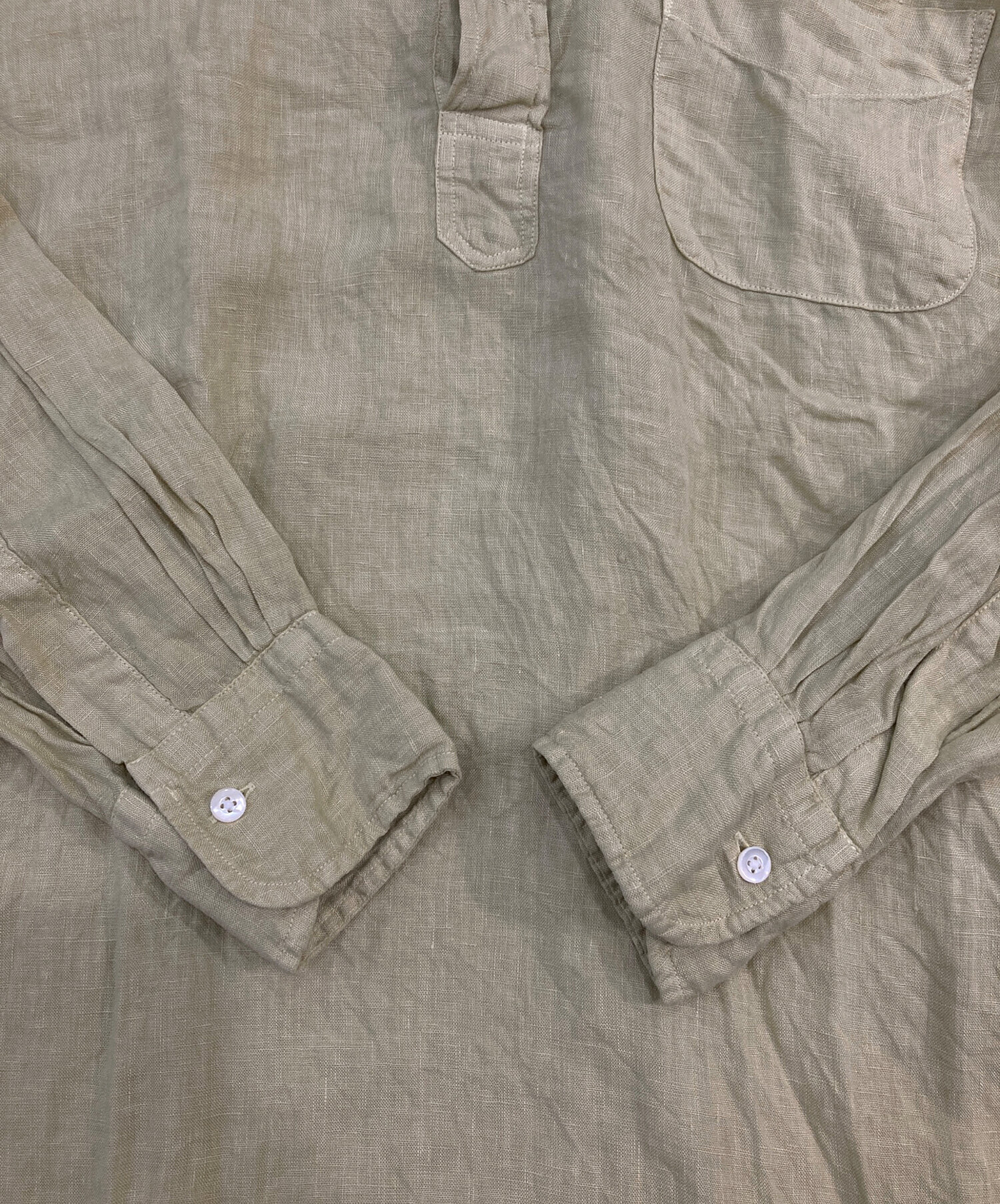中古・古着通販】SOUTIENCOL (スティアンコル) リネンプルオーバー