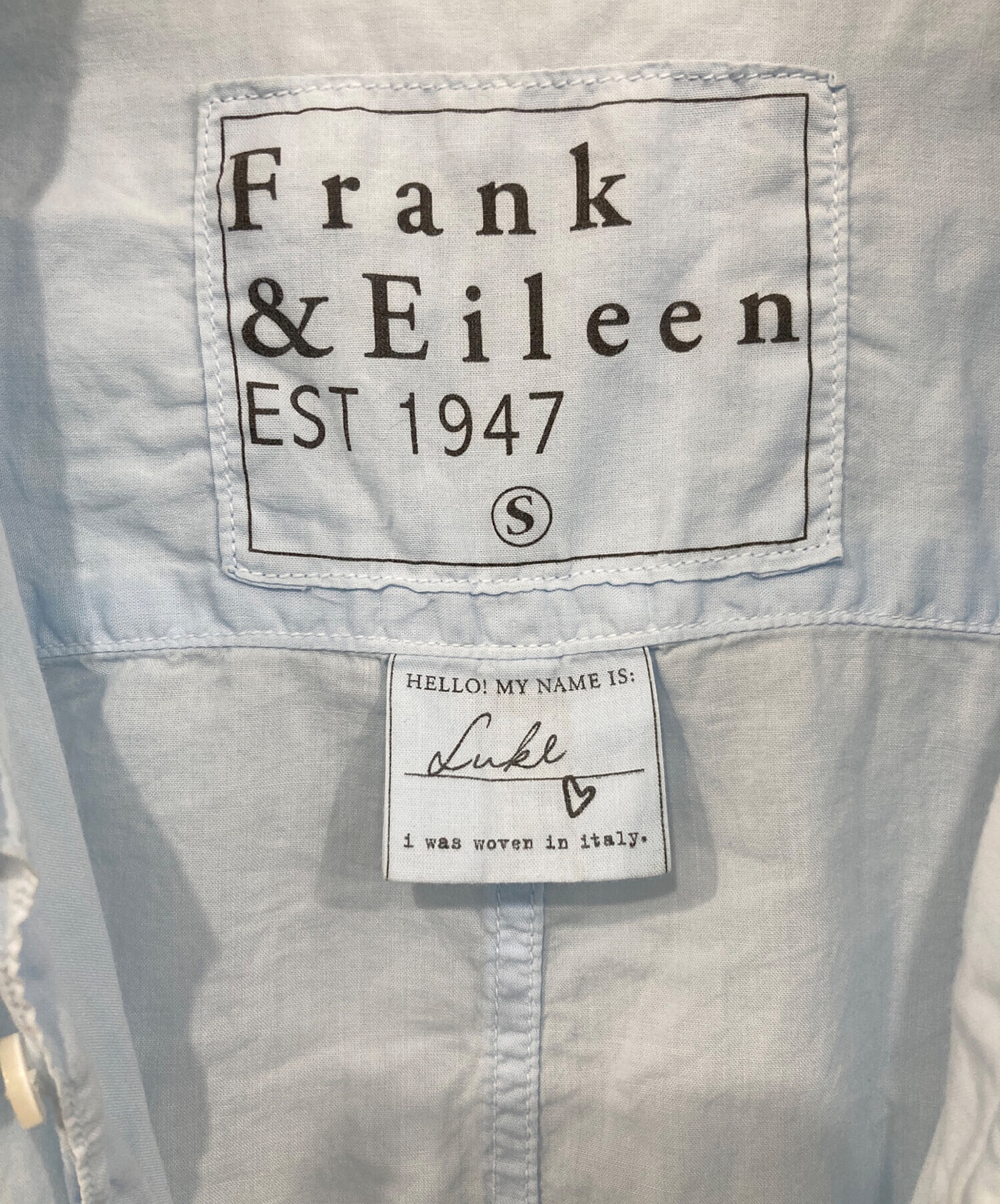 中古・古着通販】Frank&Eileen (フランクアンドアイリーン) LUKE