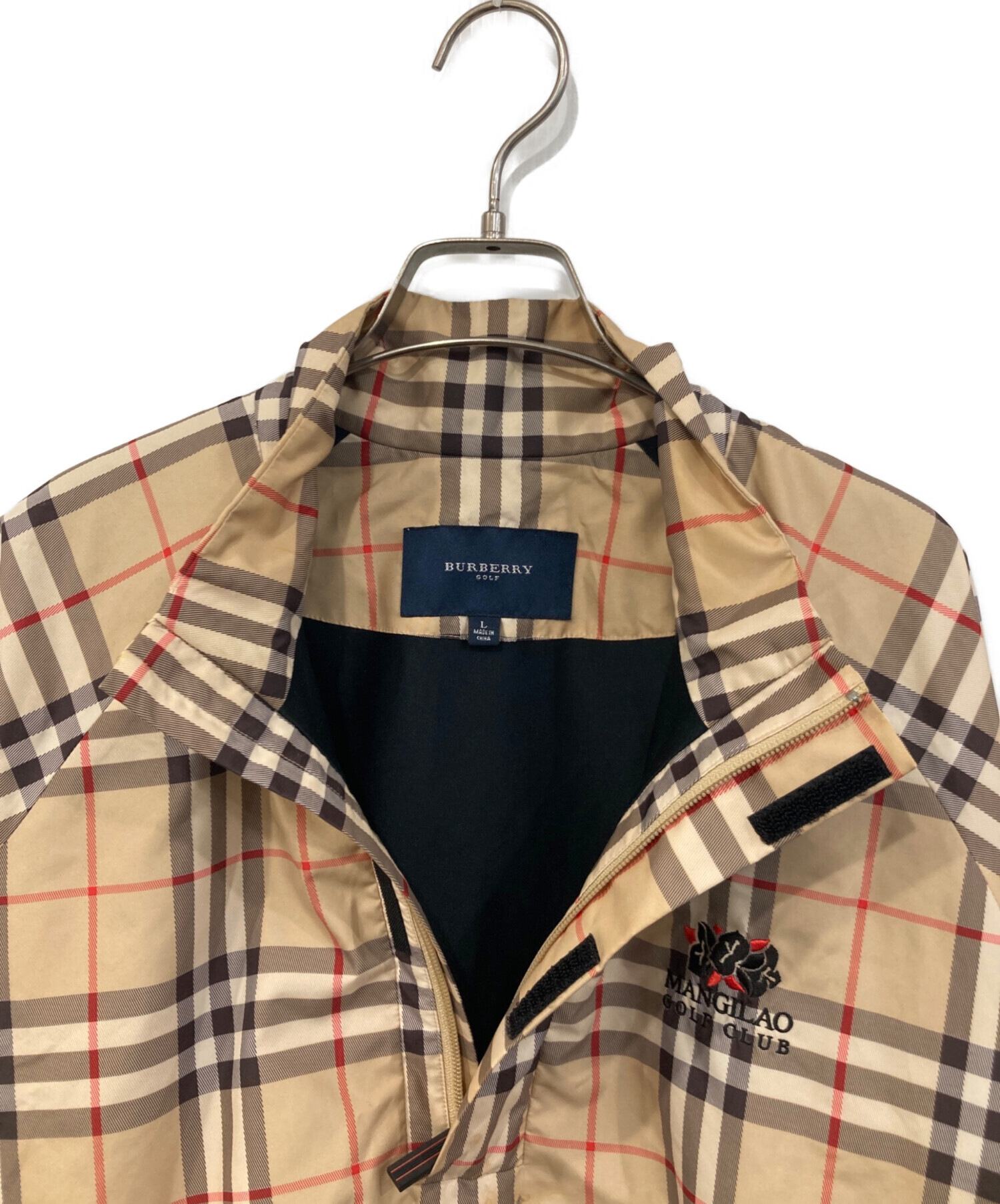 中古・古着通販】BURBERRY GOLF (バーバリーゴルフ) ハーフジップ