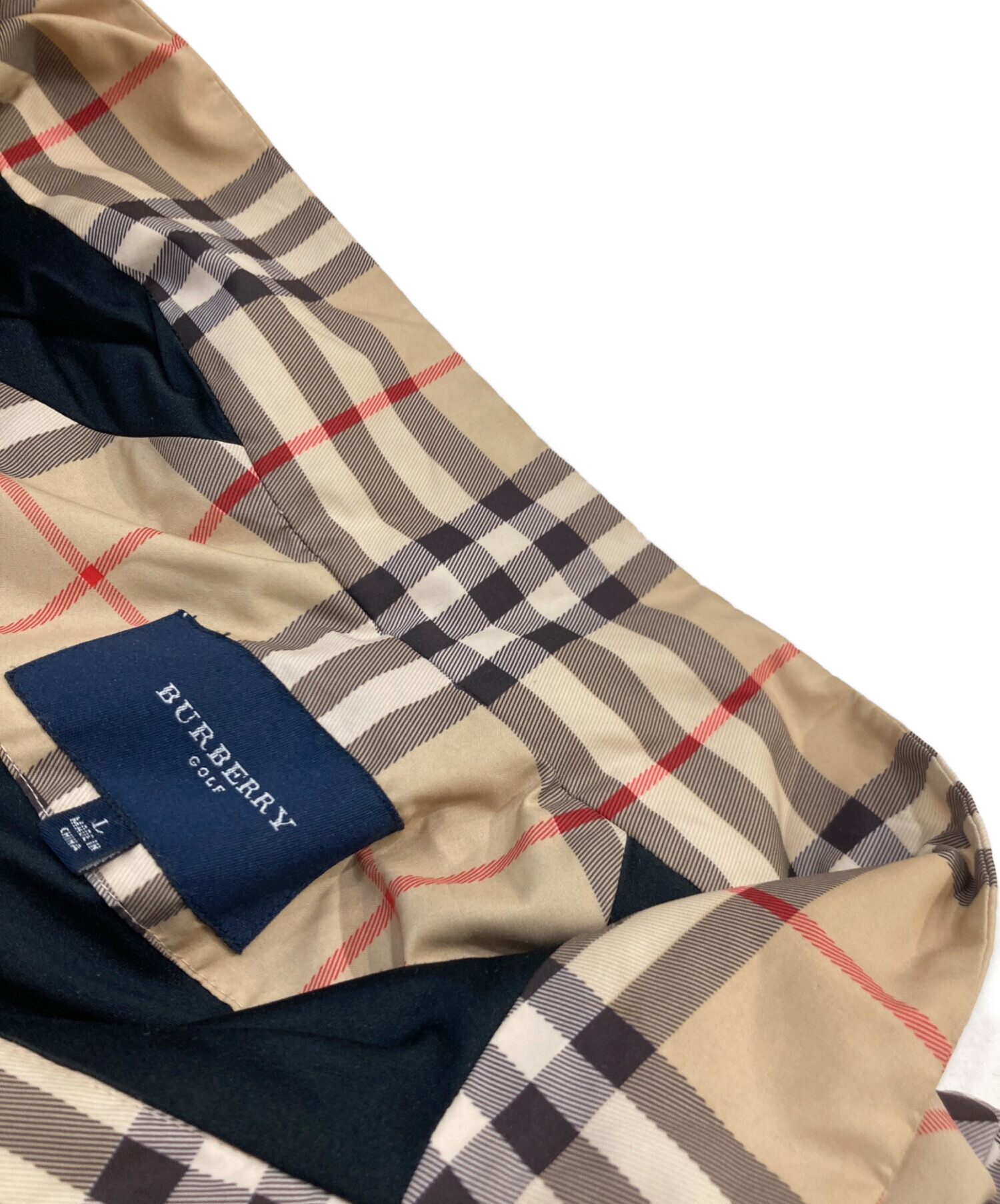 中古・古着通販】BURBERRY GOLF (バーバリーゴルフ) ハーフジップ