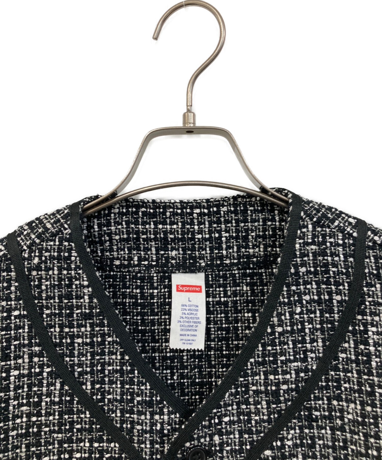 中古・古着通販】SUPREME (シュプリーム) Boucle baseball jersey