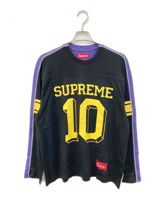 supreme ロンT デッドストック リメイク シュプリーム 00s 中古・古着通販】SUPREME (シュプリーム) Split L/S Football Top
