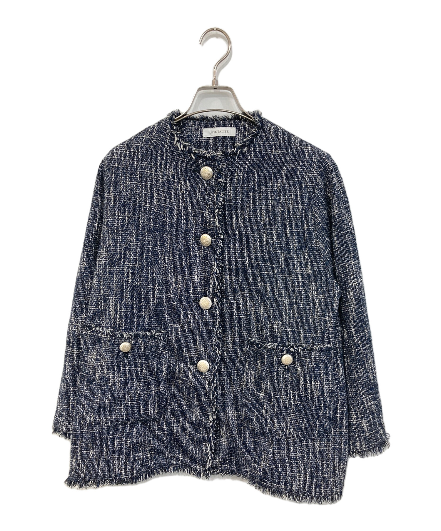 中古・古着通販】La TOTALITE (ラ ト―タリテ) ミックス ツィード ノー