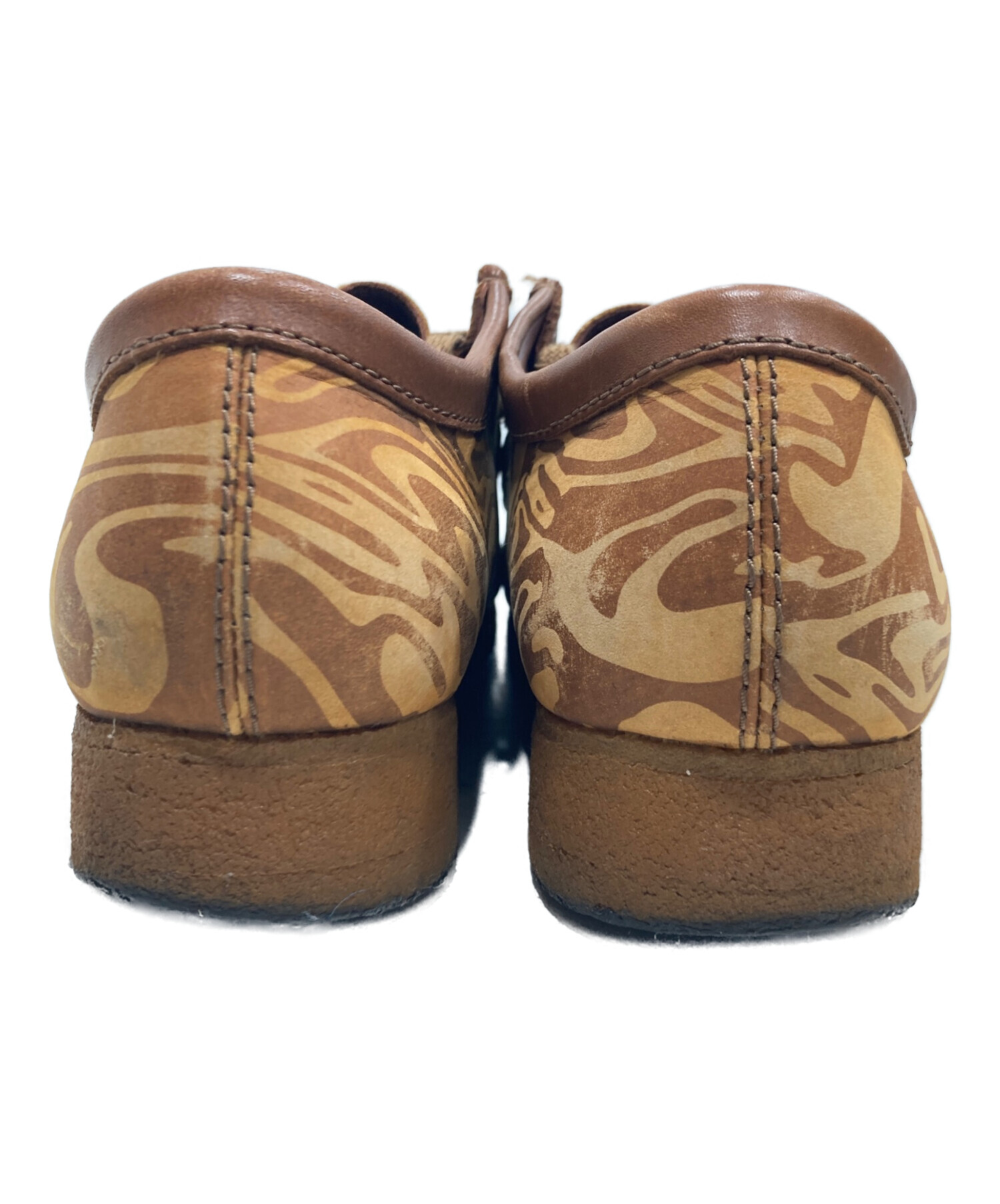 中古・古着通販】CLARKS (クラークス) WallabeeWW/ワラビーWW オレンジ
