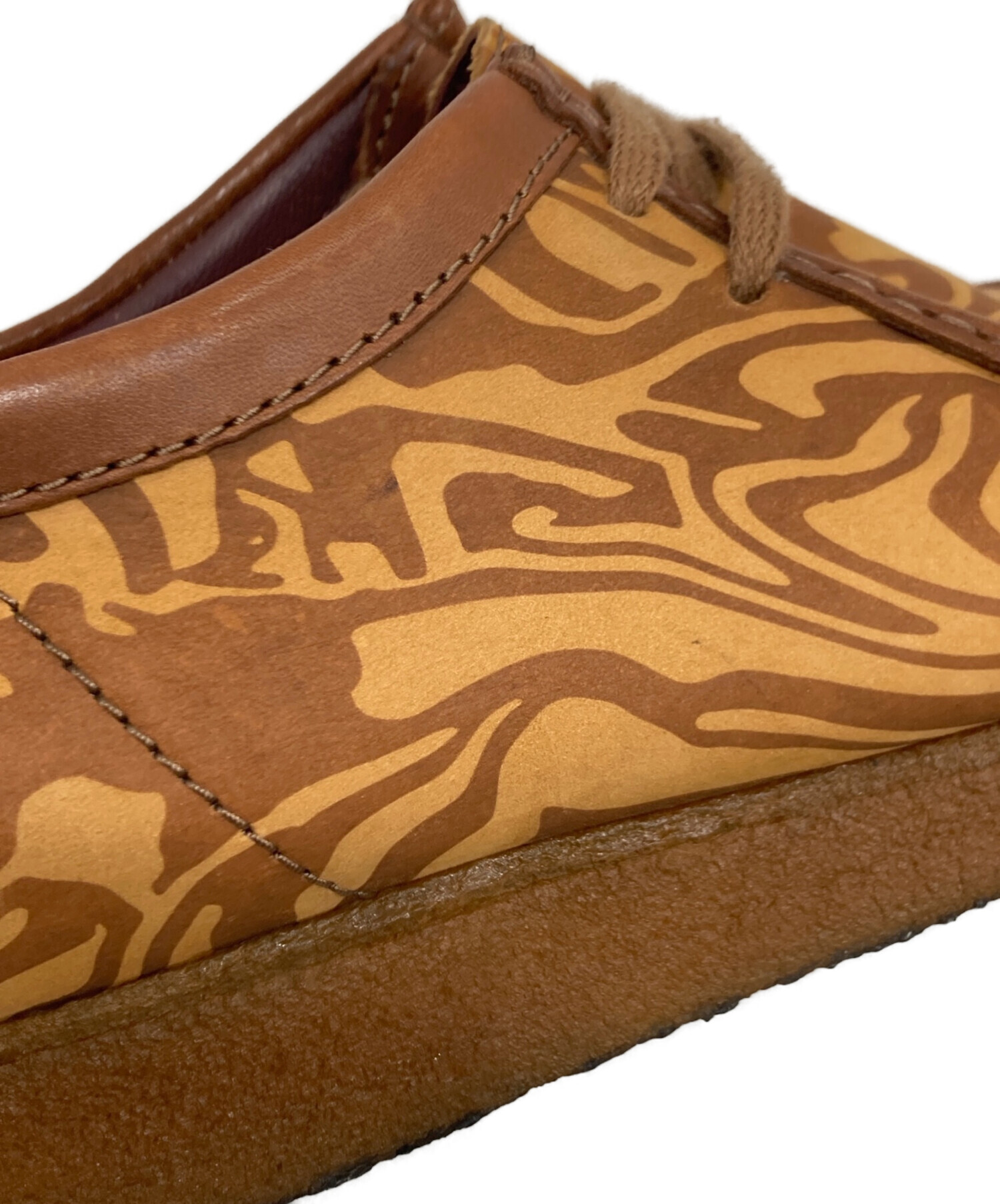 中古・古着通販】CLARKS (クラークス) WallabeeWW/ワラビーWW オレンジ
