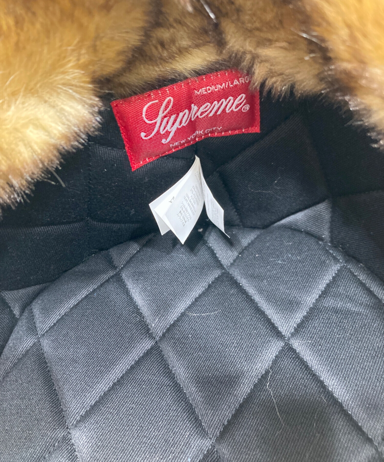 中古・古着通販】SUPREME (シュプリーム) Ushanka Hat ブラウン