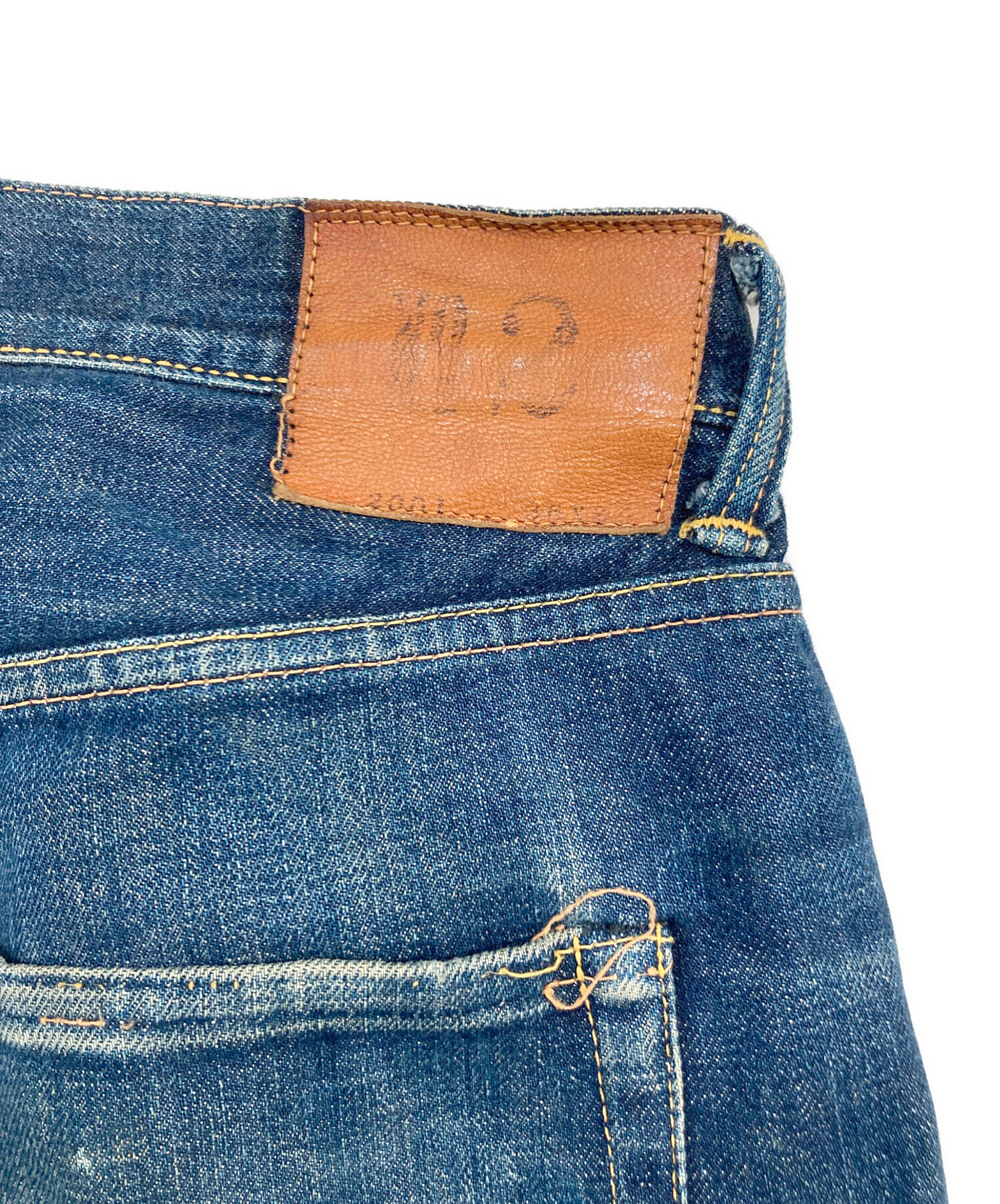 中古・古着通販】EVISU (エヴィス) 2001 デニムパンツ インディゴ