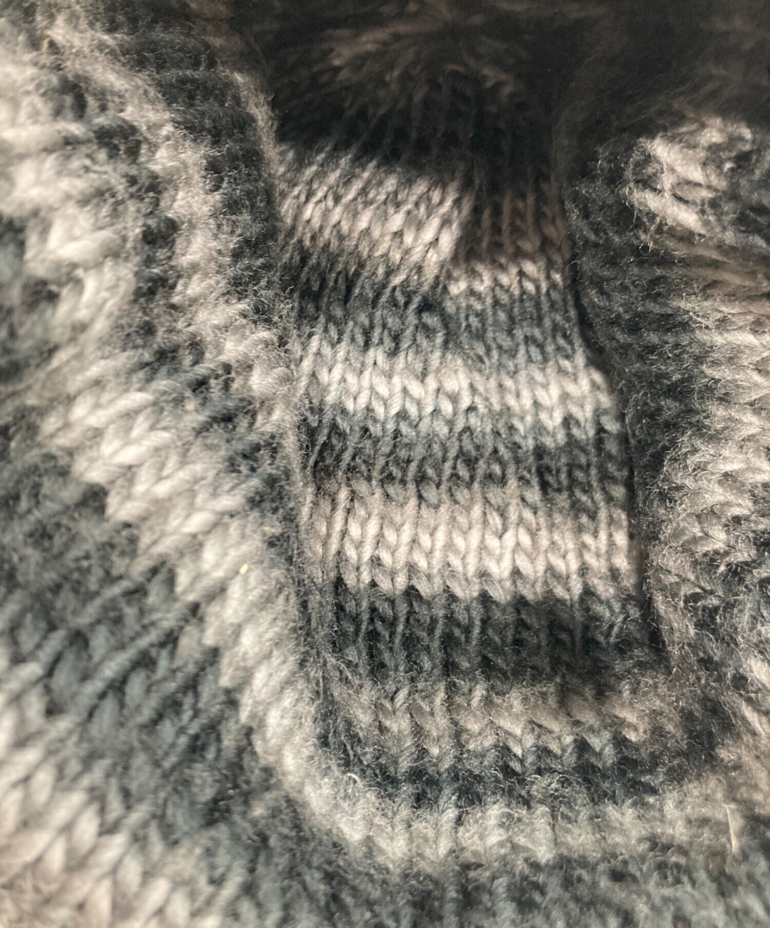 中古・古着通販】SUPREME (シュプリーム) Ombre Stripe Beanie グレー