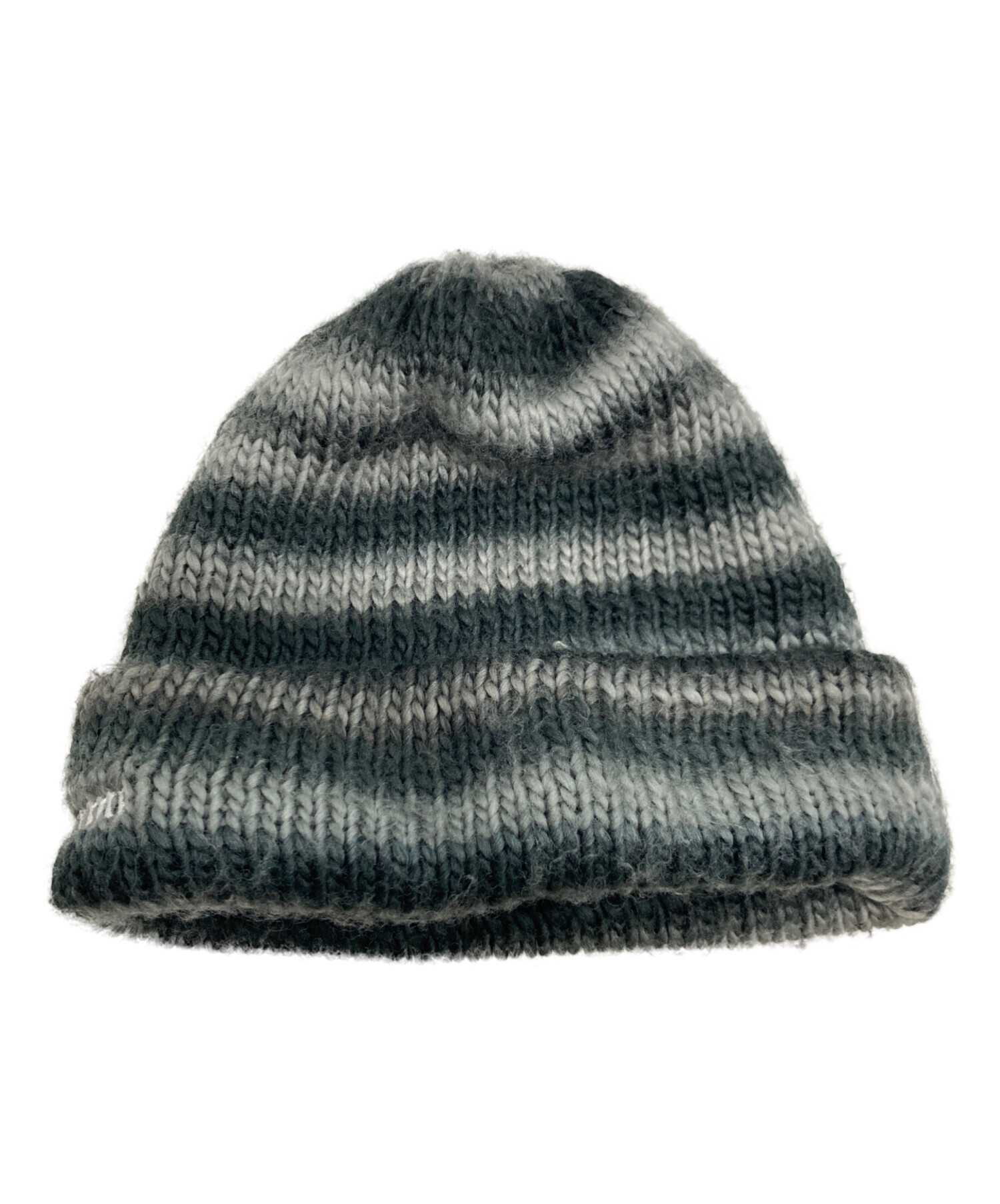 中古・古着通販】SUPREME (シュプリーム) Ombre Stripe Beanie グレー