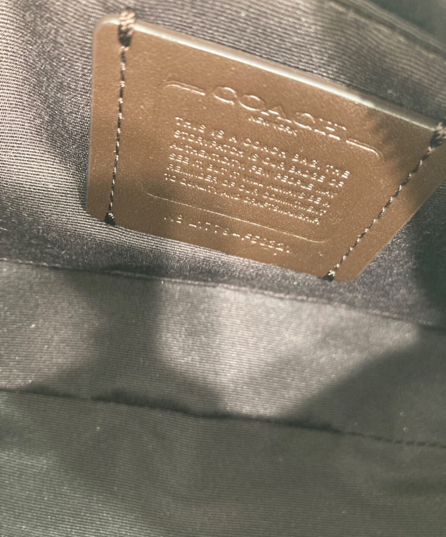 中古・古着通販】COACH (コーチ) シグネチャーショルダーポーチ