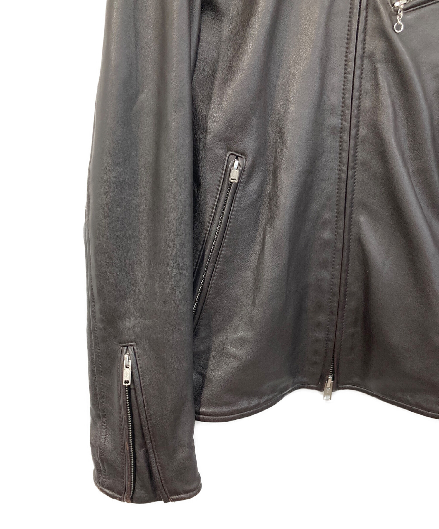 【美品】THE SHOP TK　シングルライダース　羊革　Lサイズ 中古・古着通販】TK TAKEO KIKUCHI (ティーケー タケオキクチ