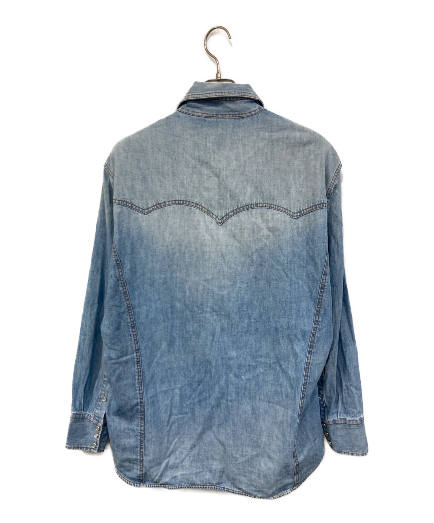 中古・古着通販】HUSBANDS (ハズバンズ) 別注 western shirt in denim