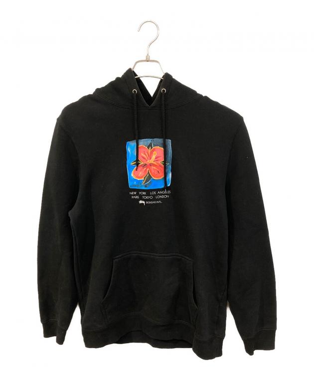 中古・古着通販】stussy (ステューシー) Hibiscus Hoodieハイビスカス