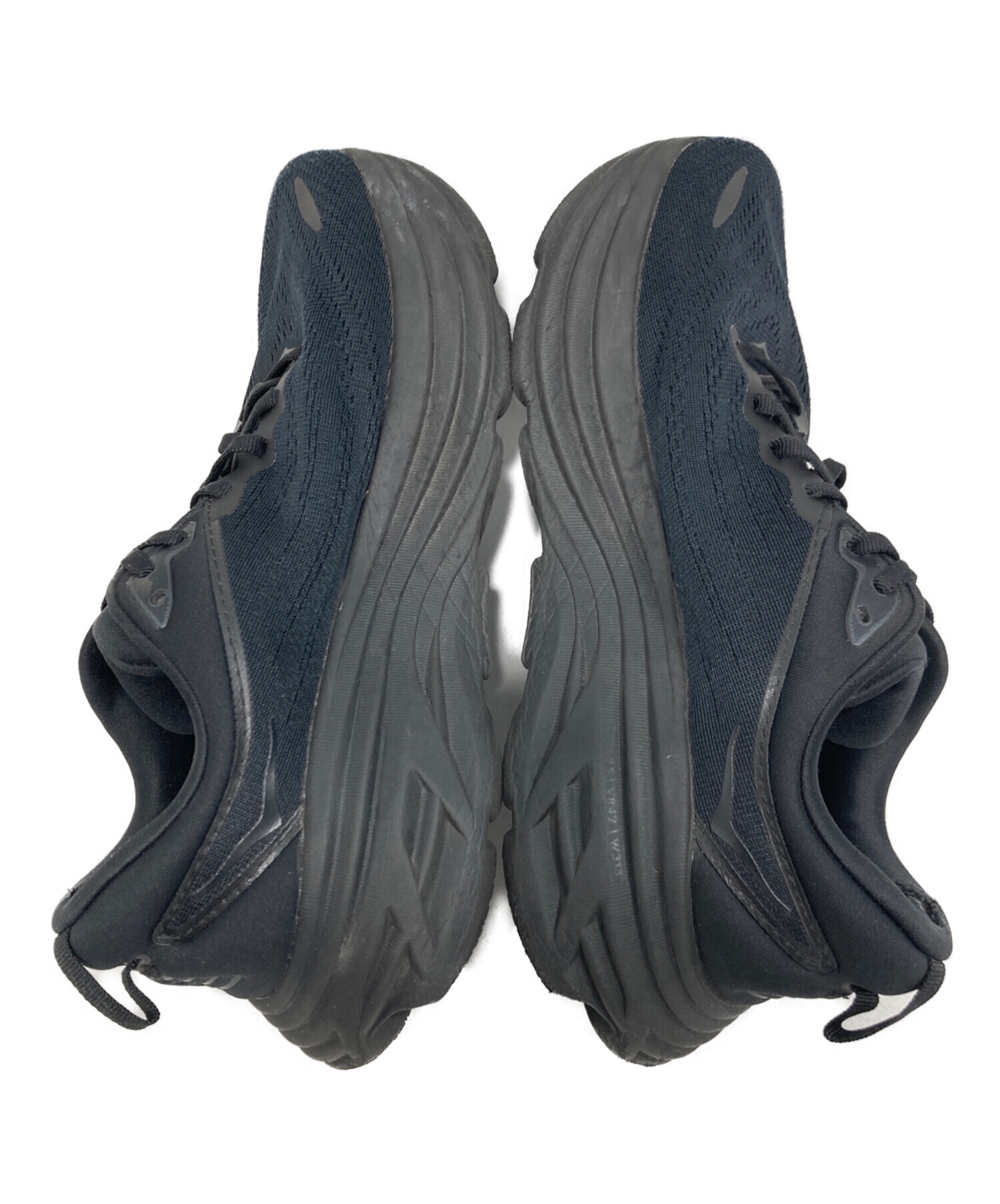 【中古】 HOKA ホカ ボンダイ8 ブラック スニーカー 23.5センチ 中古・古着通販】HOKA (ホカ) BONDI 8/ボンダイ エイト ブラック