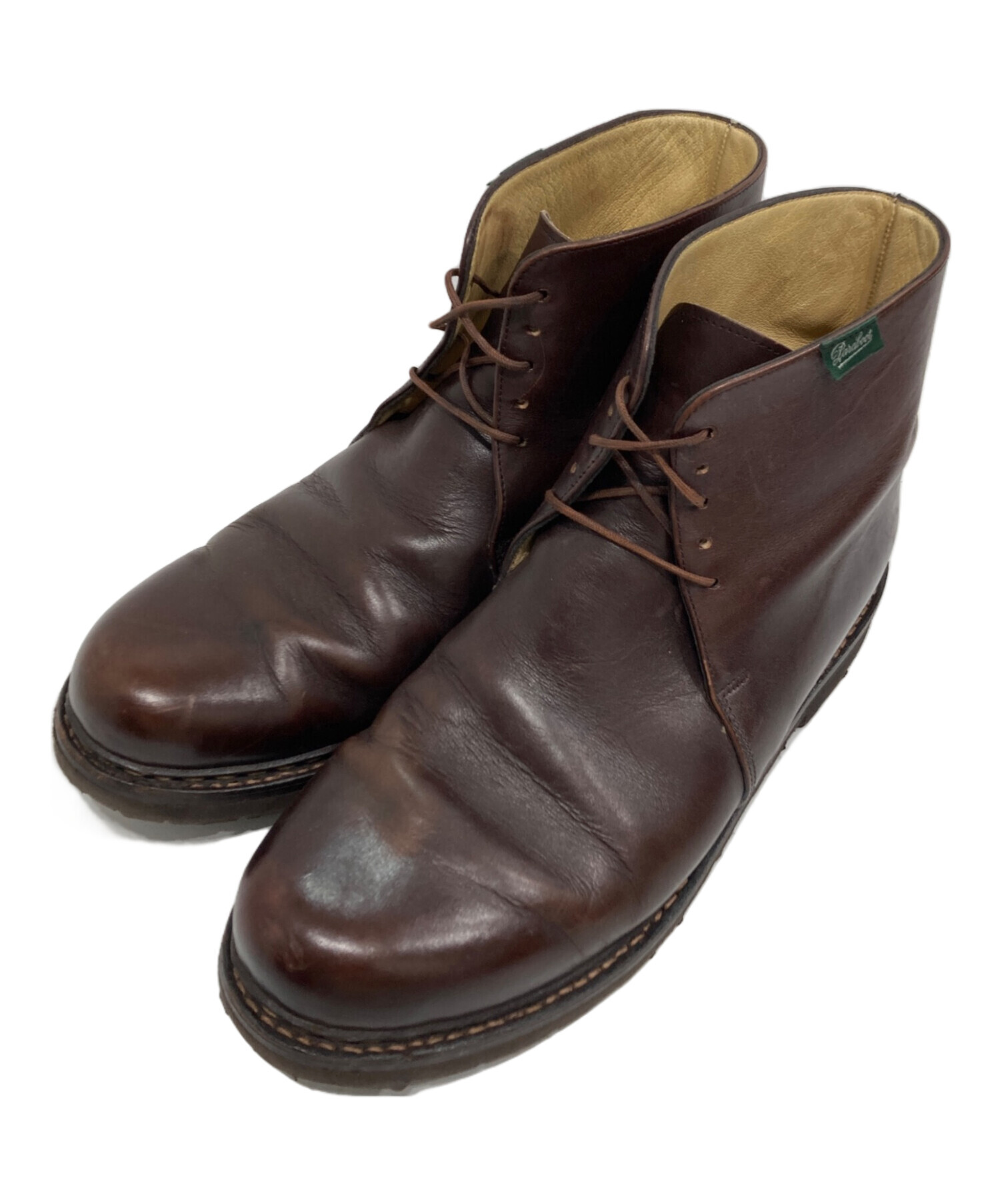 PARABOOT (パラブーツ) BLOISチャッカブーツ ブラウン 中古・古着通販】PARABOOT (パラブーツ) BLOIS チャッカブーツ/ブロワ