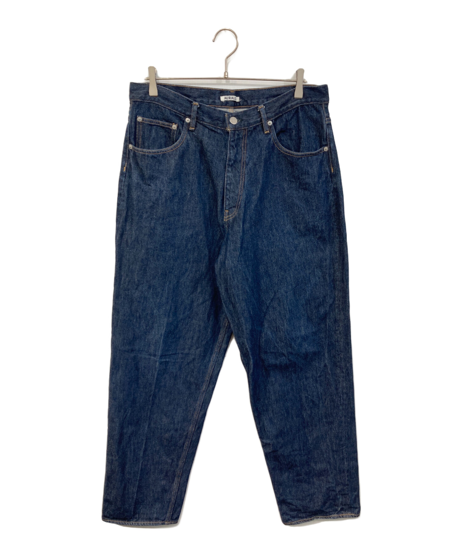 中古・古着通販】AURALEE (オーラリー) HARD TWIST DENIM WIDE PANTS