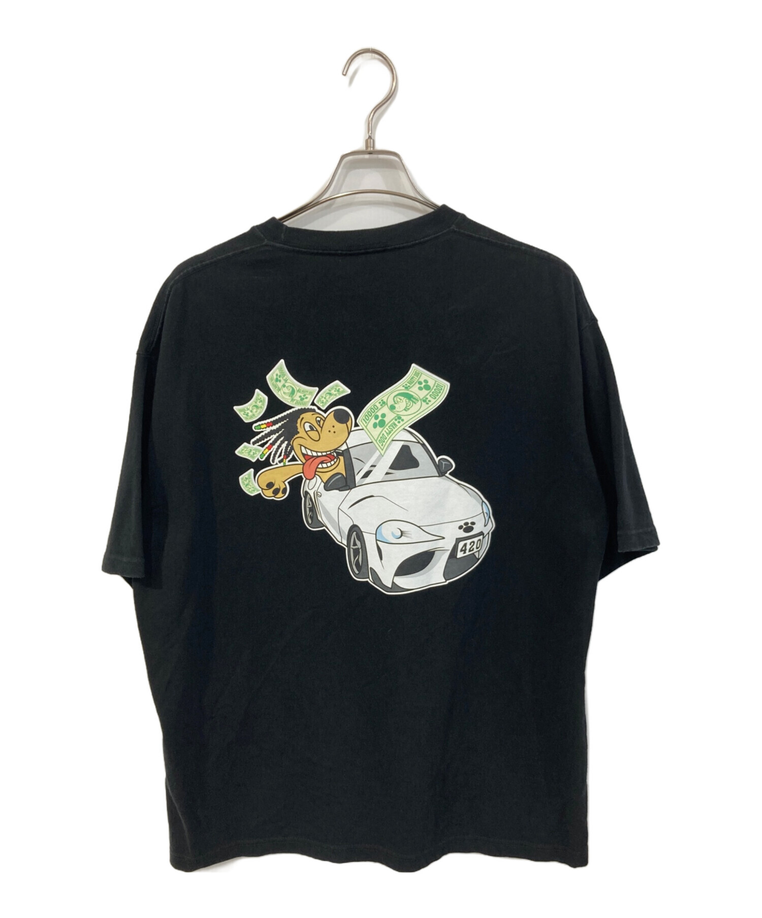 中古・古着通販】NASTY DOG (ナスティー ドッグ) Tシャツ ブラック