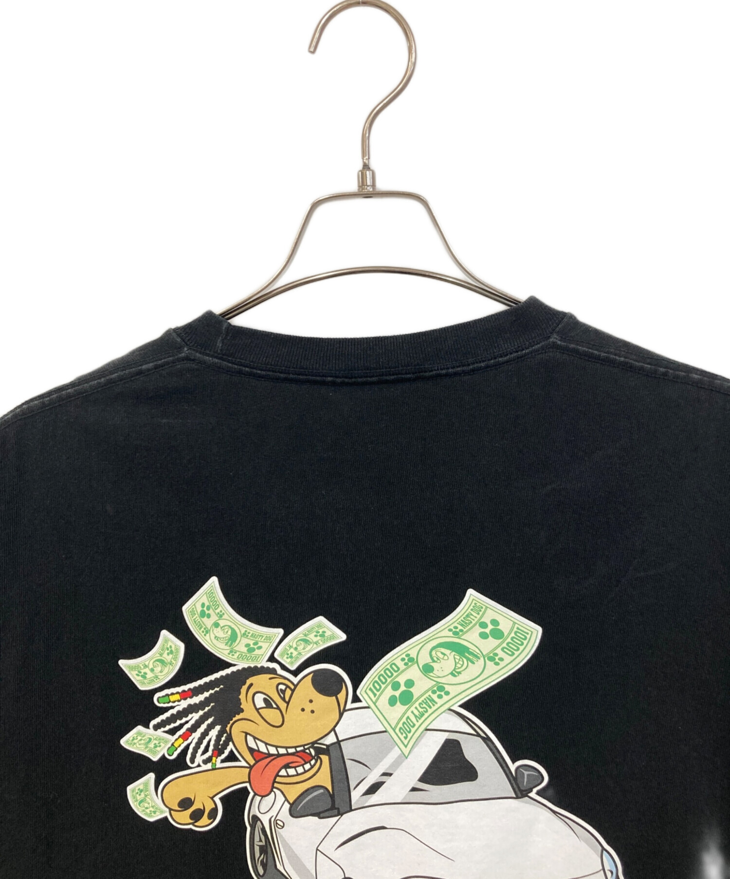 中古・古着通販】NASTY DOG (ナスティー ドッグ) Tシャツ ブラック