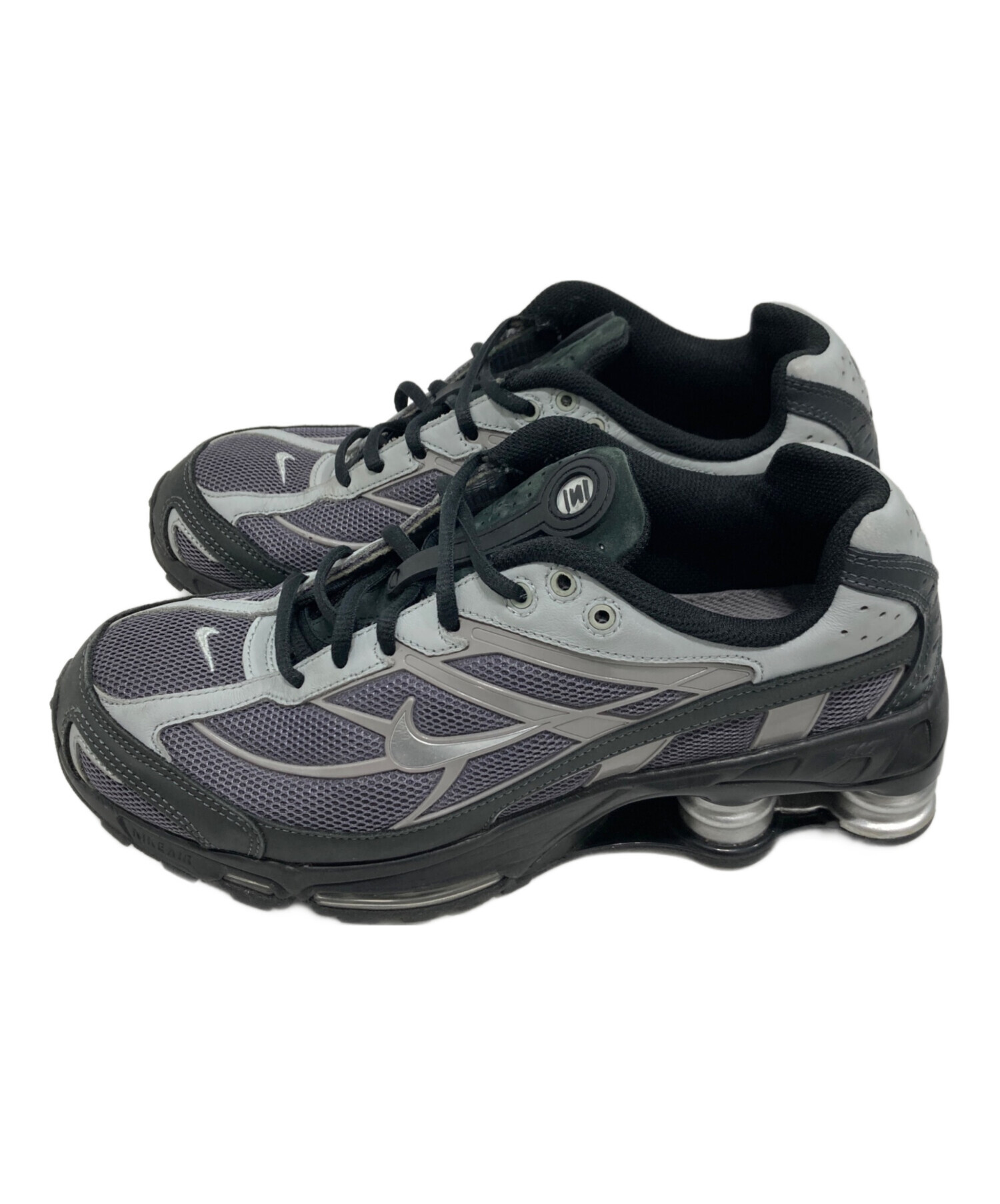 NIKE ナイキ スニーカー 26cm シルバーx黒xグレー 【古着】【中古】 中古・古着通販】NIKE (ナイキ) SHOX RIDE 2 LT グレー サイズ:26