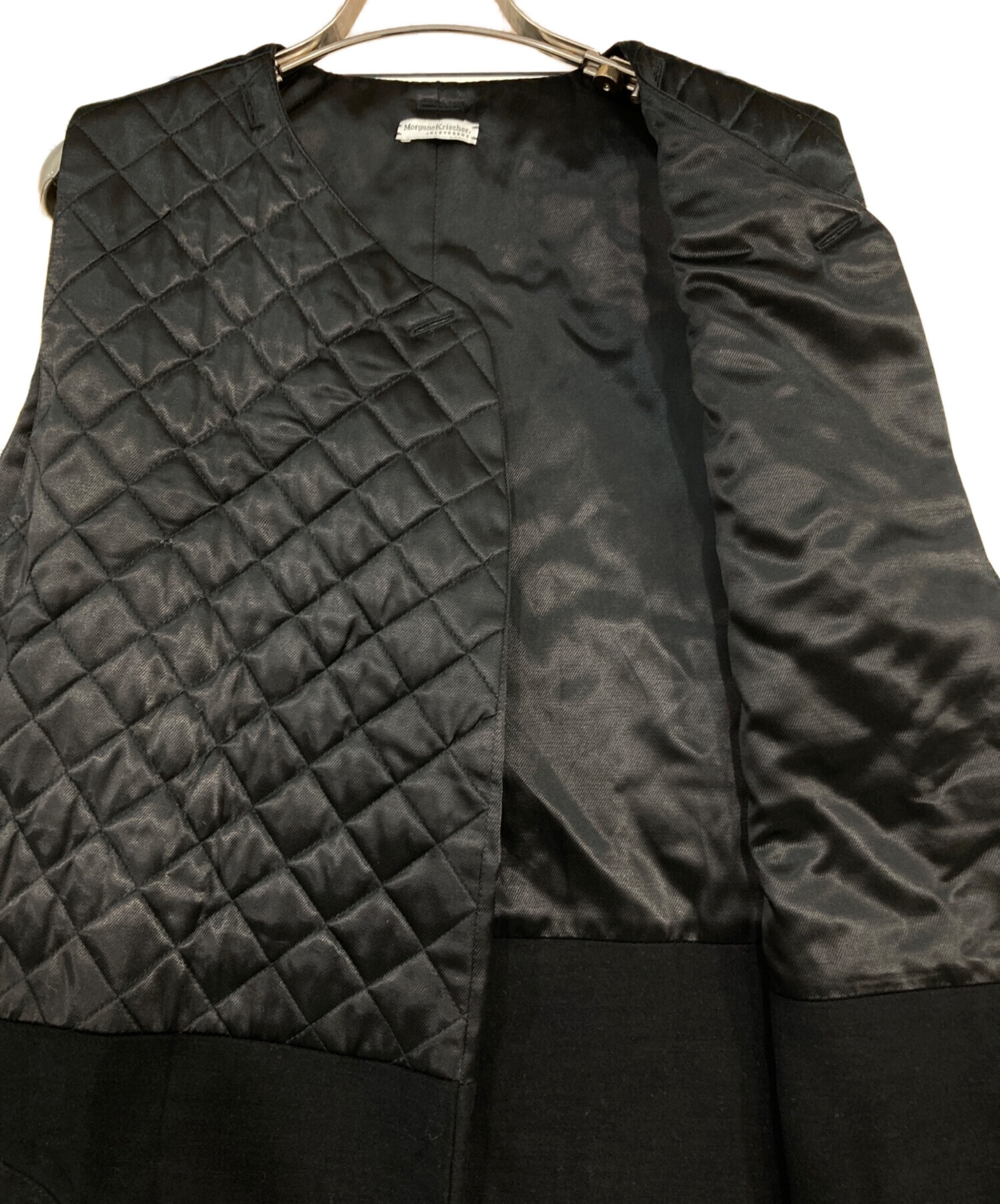 Morgane Krischer コート　黒 中古・古着通販】Kluyskens Morgane Krischer (クルイスケン モルガン