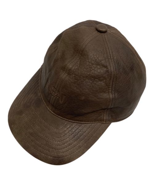 中古・古着通販】NEAT (ニート) レザーキャップ ブラウン｜ブランド
