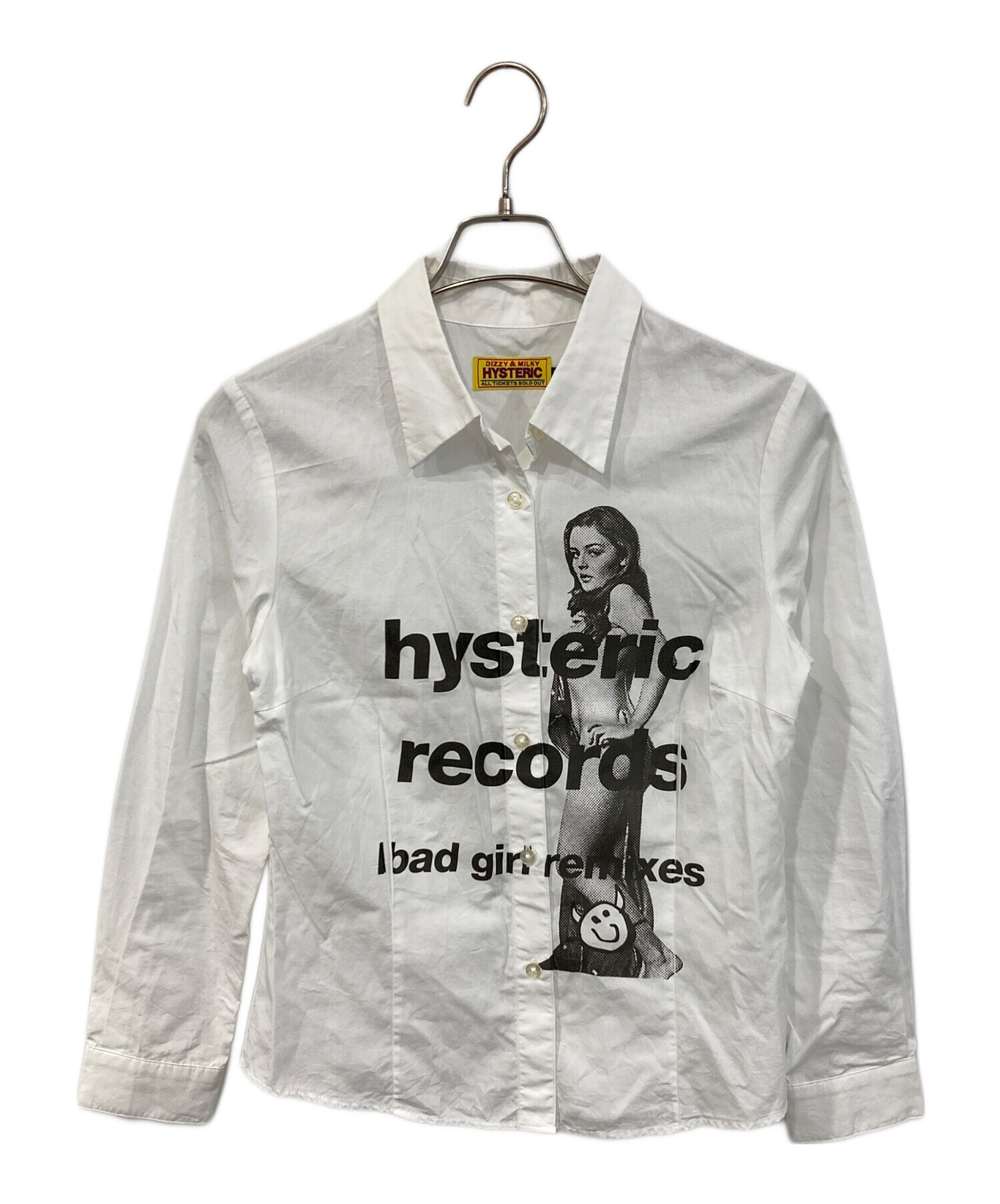 ヒステリックグラマー ヒスガール　BAD GIRL　コンパクトシャツ 中古・古着通販】Hysteric Glamour (ヒステリックグラマー) BAD GIRL