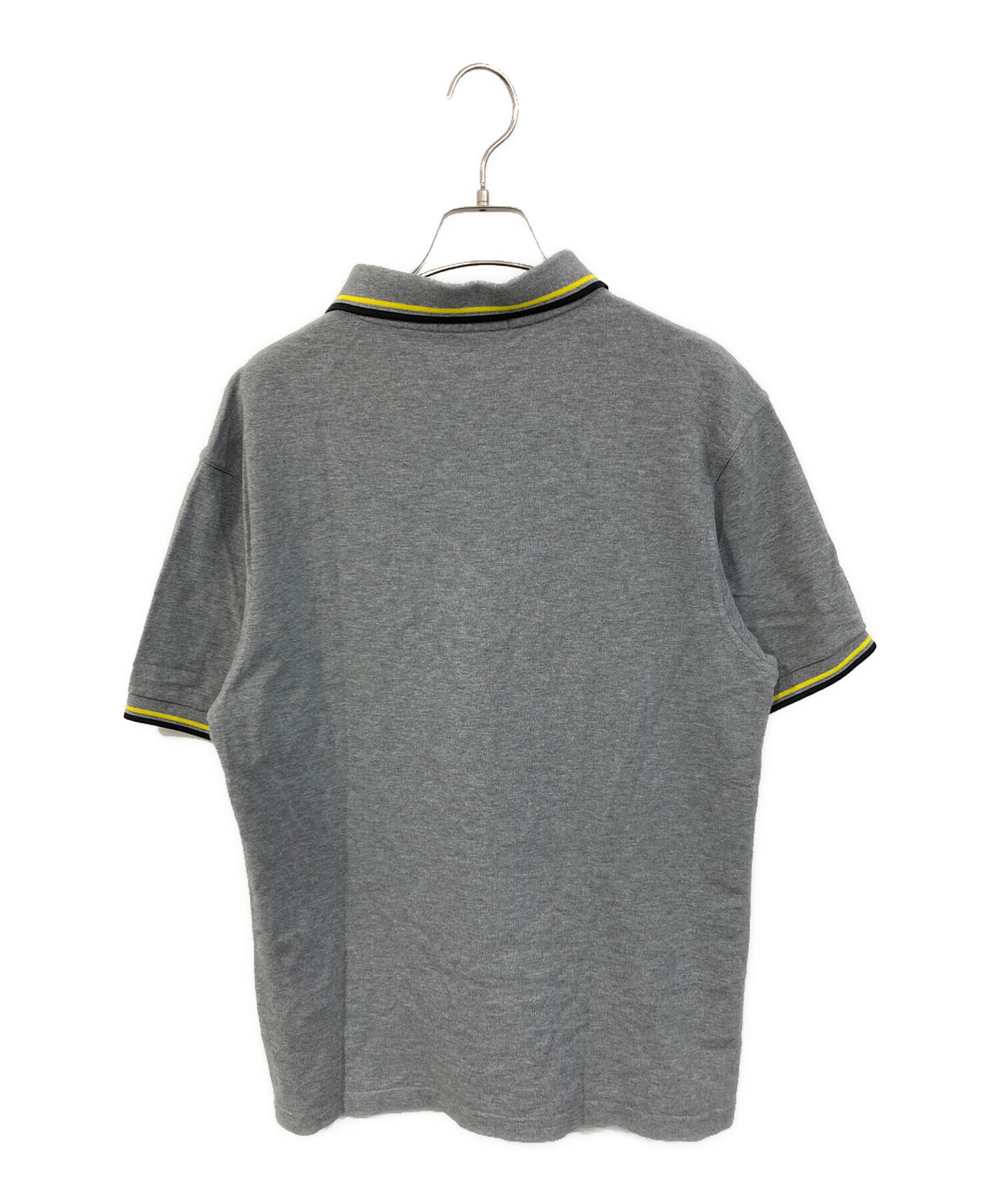 中古・古着通販】FRED PERRY (フレッドペリー) ロゴポロシャツ グレー