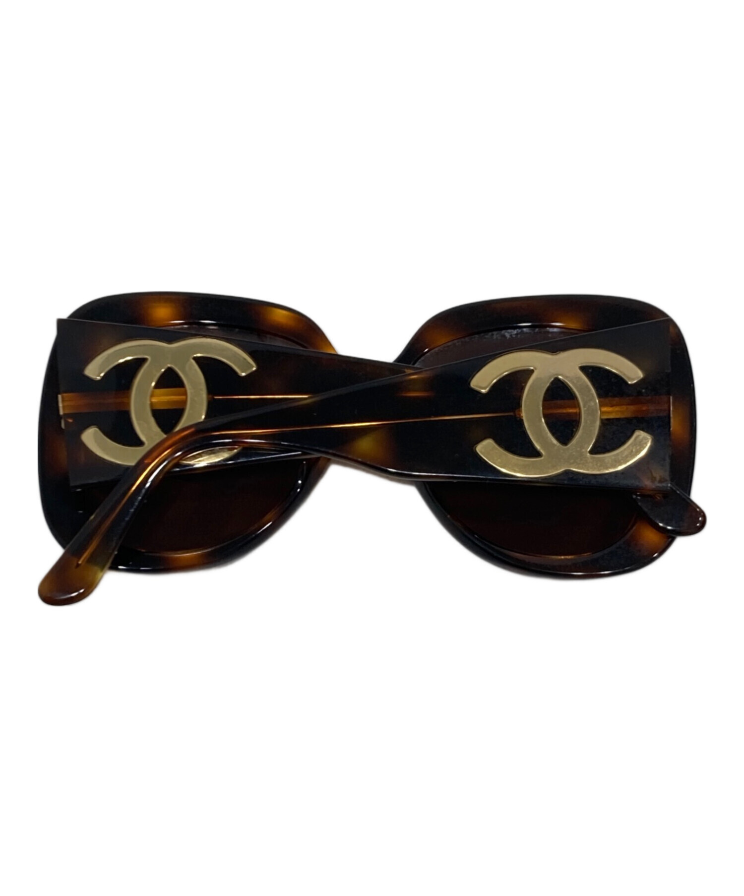 CHANEL シャネル　ココマーク　マトラッセ　ヴィンテージ　サングラス 中古・古着通販】CHANEL (シャネル) ココマークサングラス ブラウン