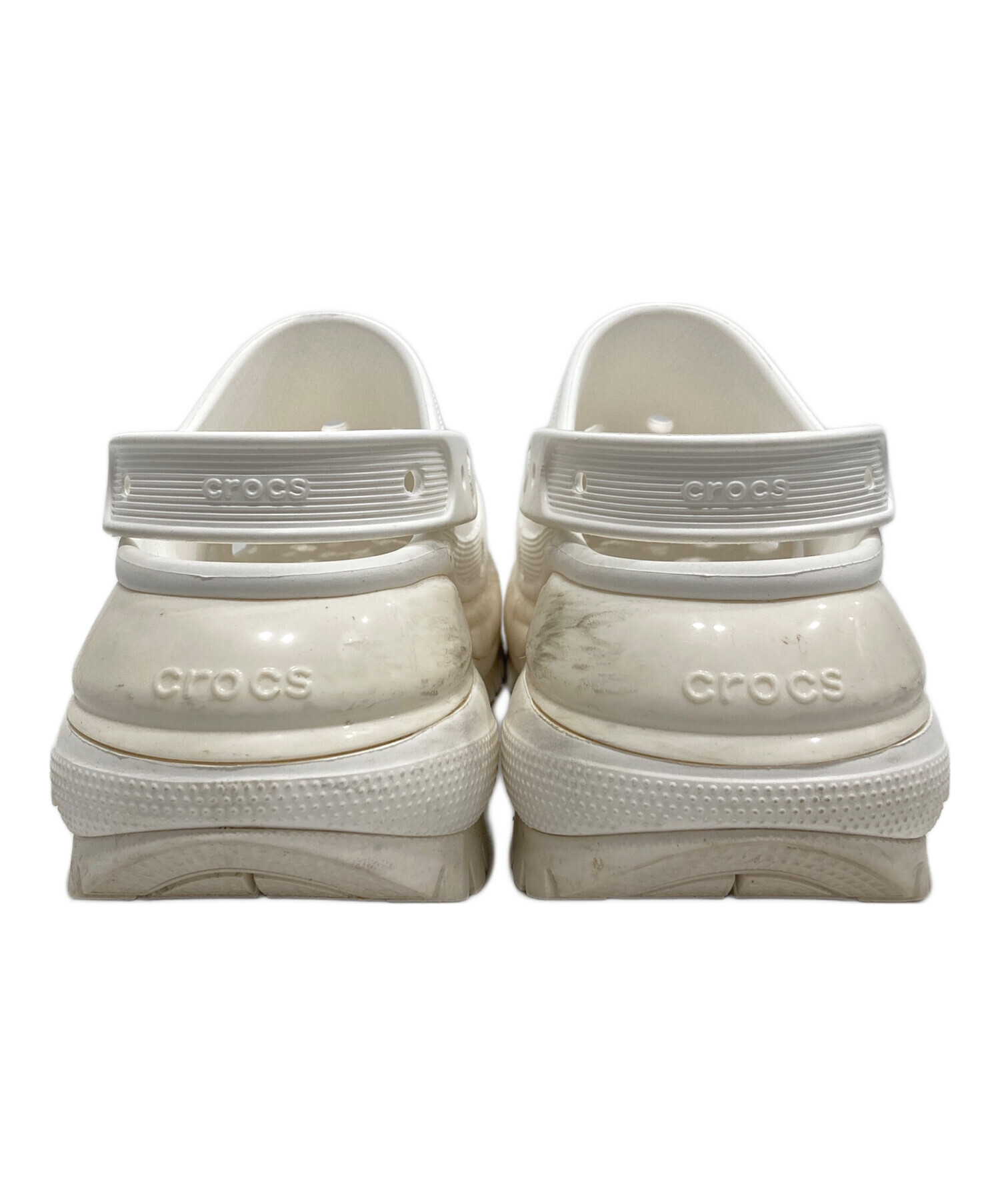 中古・古着通販】crocs (クロックス) メガクラッシュクロッグ ホワイト