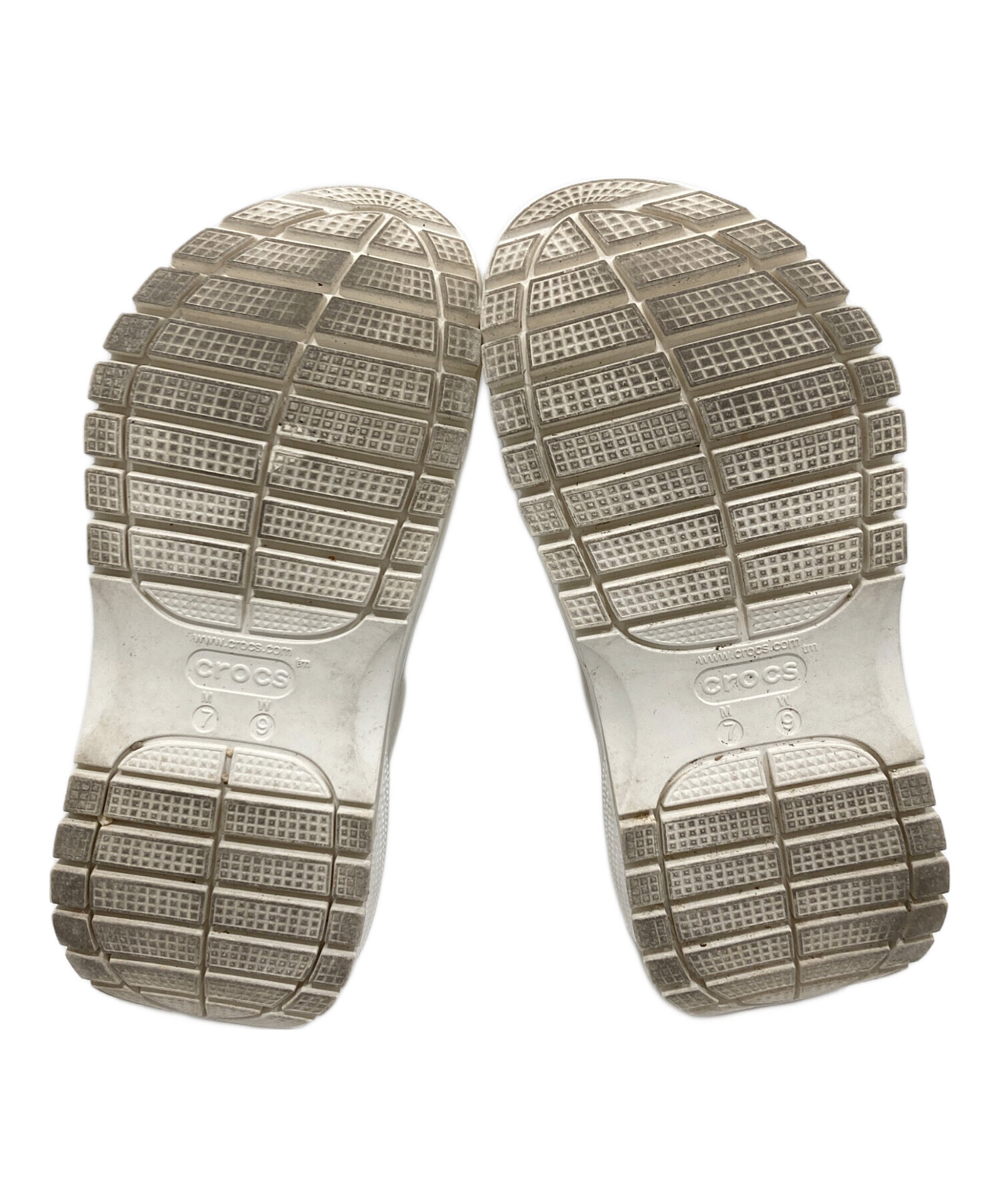 中古・古着通販】crocs (クロックス) メガクラッシュクロッグ ホワイト