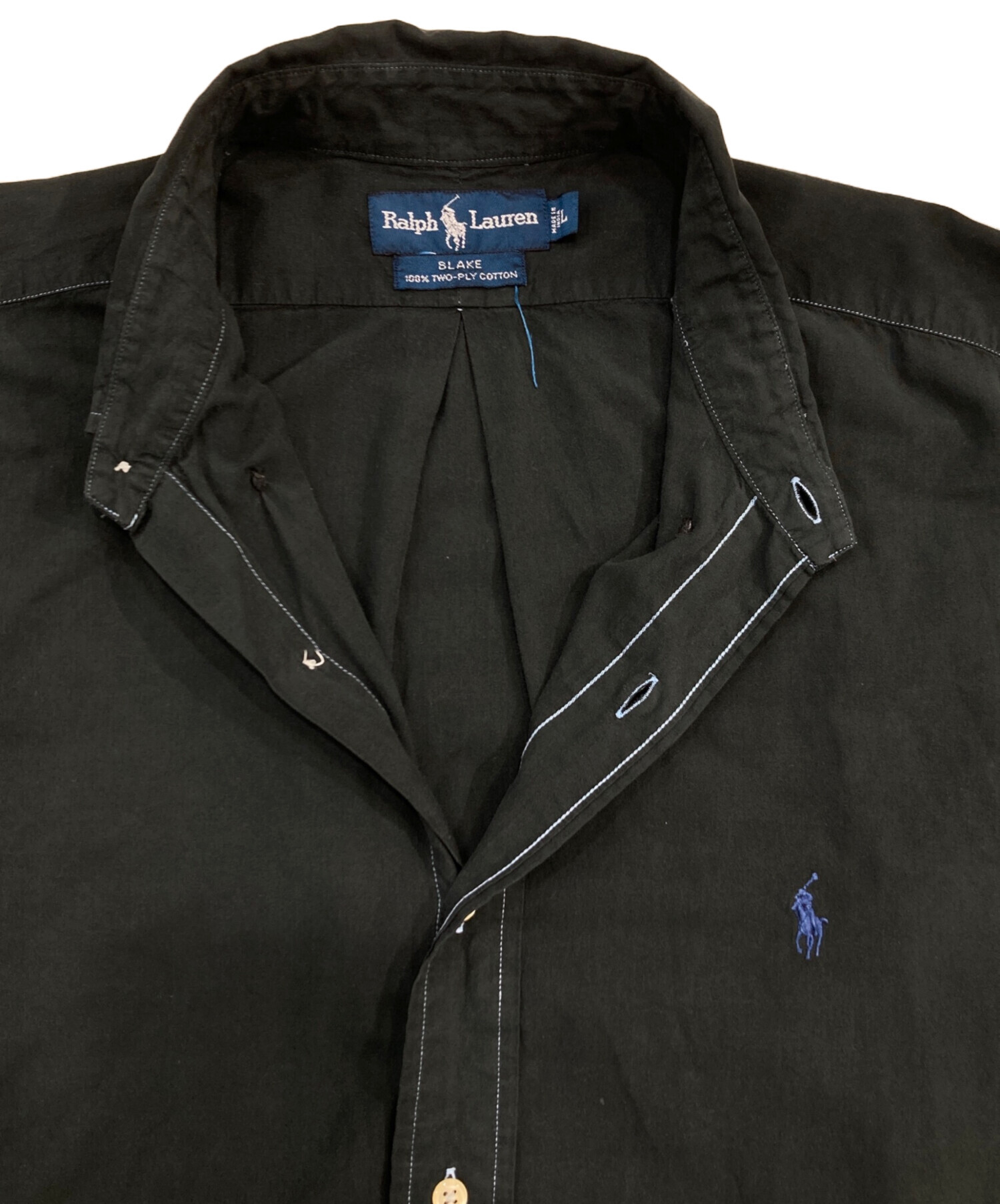 中古・古着通販】RALPH LAUREN (ラルフローレン) 半袖ボタンダウン