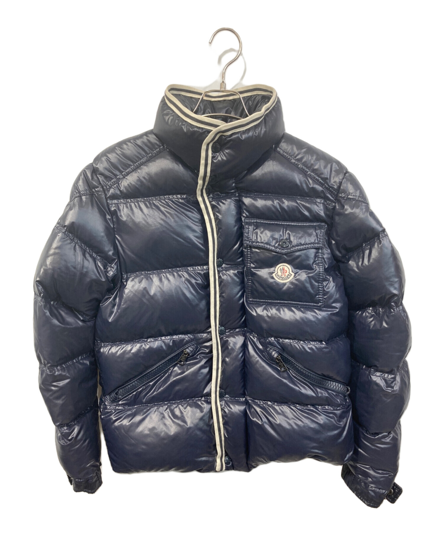 中古・古着通販】MONCLER (モンクレール) ダウンジャケット ネイビー