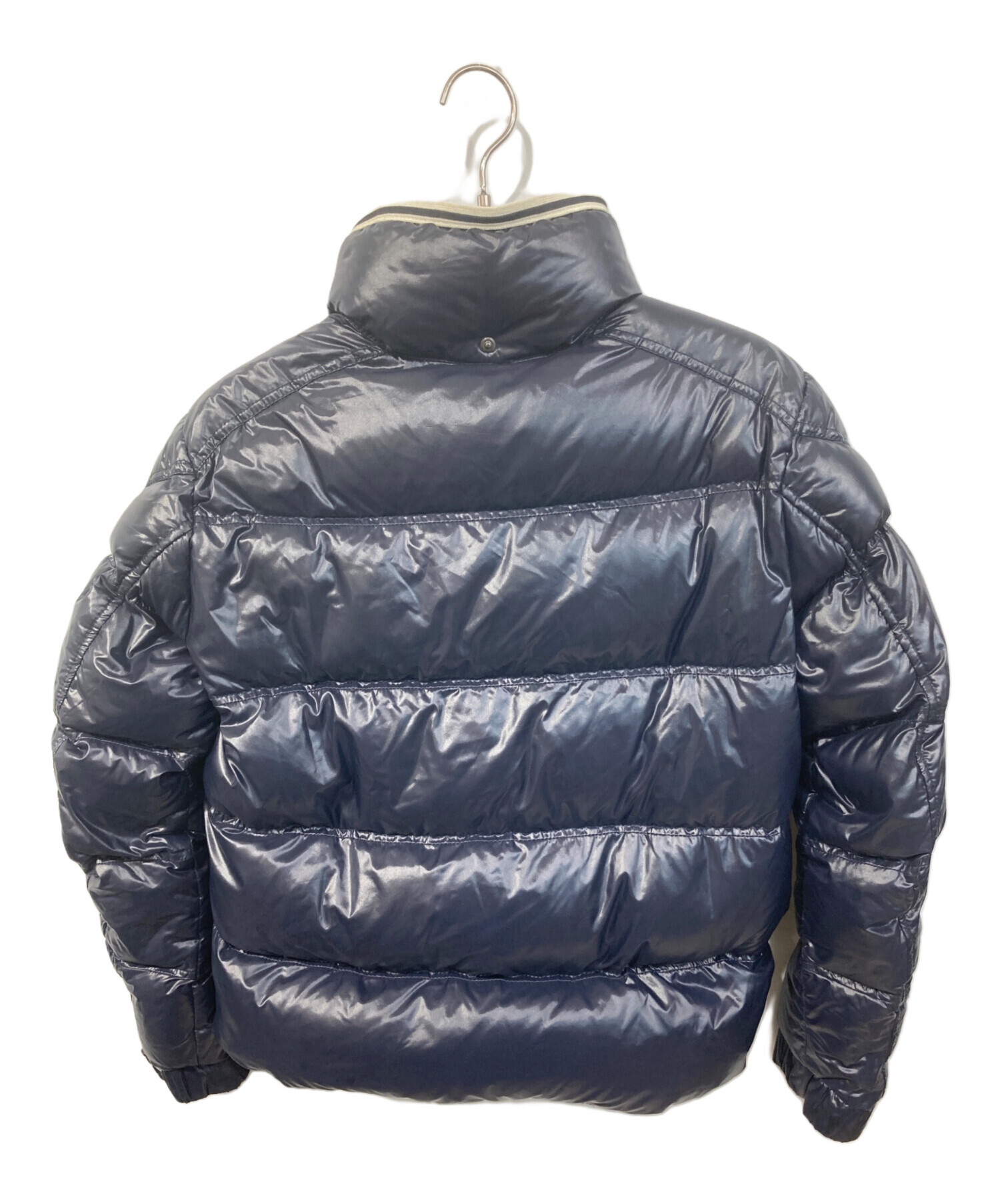 【値下げ可】MONCLER ☆ 00 ☆ 濃ネイビー 中古・古着通販】MONCLER (モンクレール) ダウンジャケット ネイビー