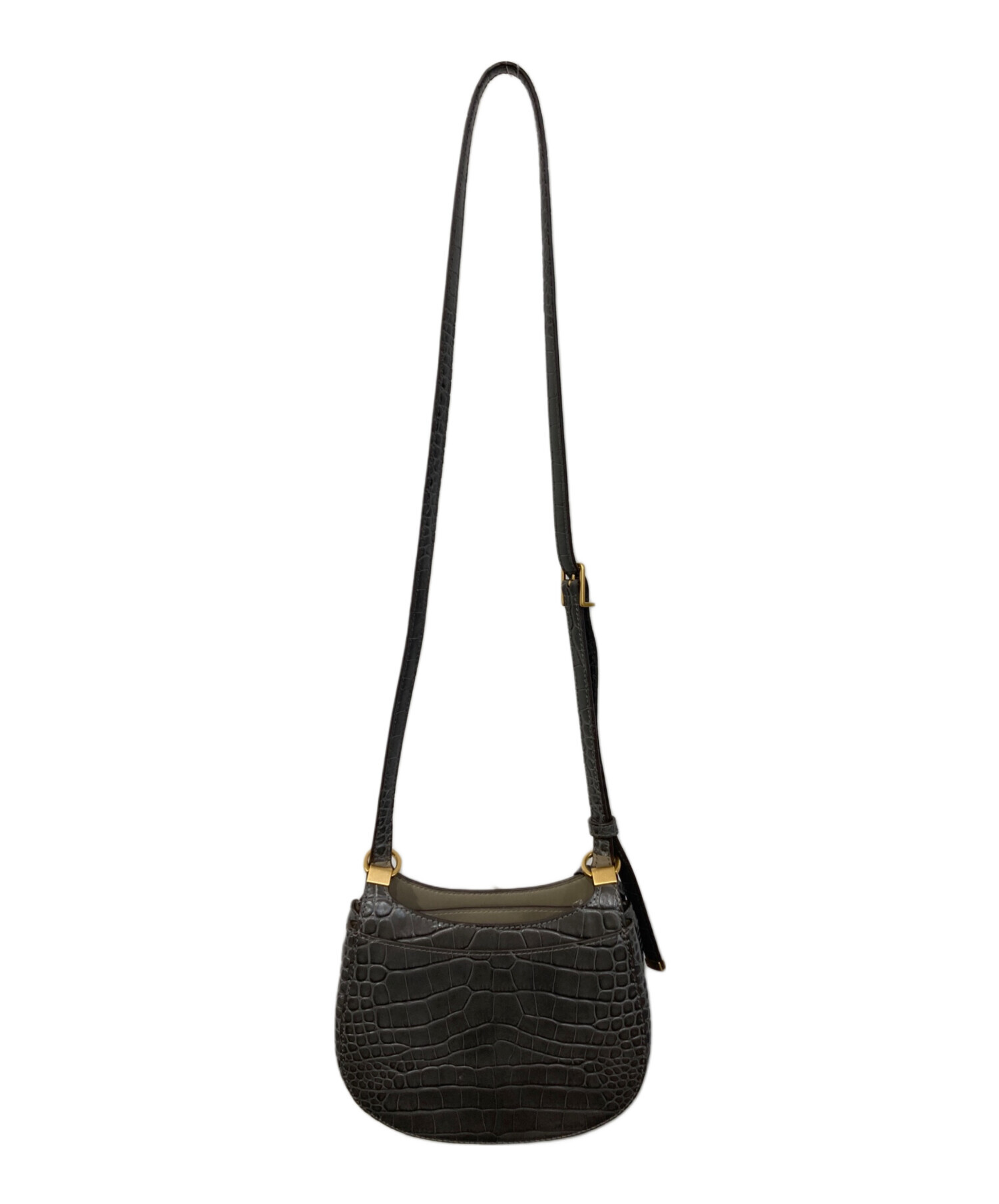 3way TORY BURCH ショルダーバッグ クロコ型押し 未使用品 中古・古着通販】TORY BURCH (トリーバーチ) クロコ型押し2WAY
