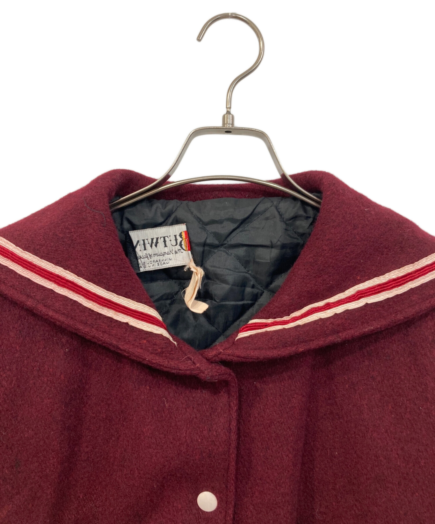 中古・古着通販】butwin (バトウィン) スタジャン レッド サイズ:SIZE