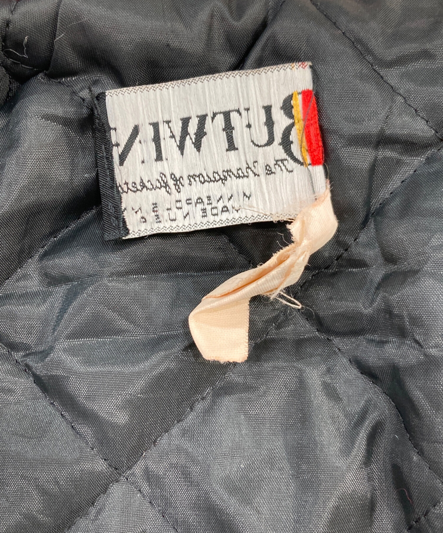 中古・古着通販】butwin (バトウィン) スタジャン レッド サイズ:SIZE