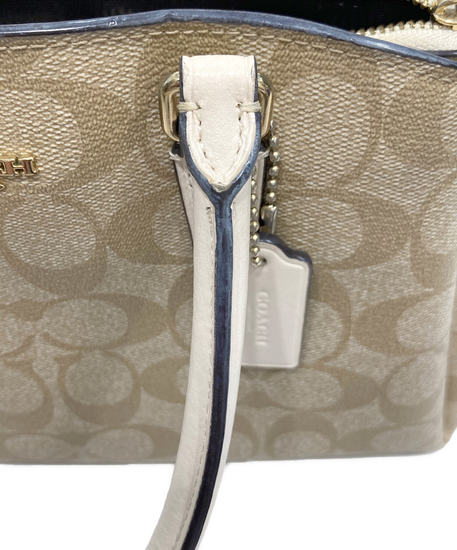 中古・古着通販】COACH (コーチ) シグネチャー2WAYショルダーバッグ