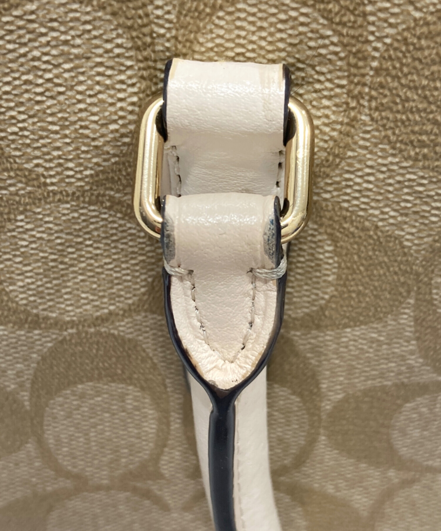 中古・古着通販】COACH (コーチ) シグネチャー2WAYショルダーバッグ