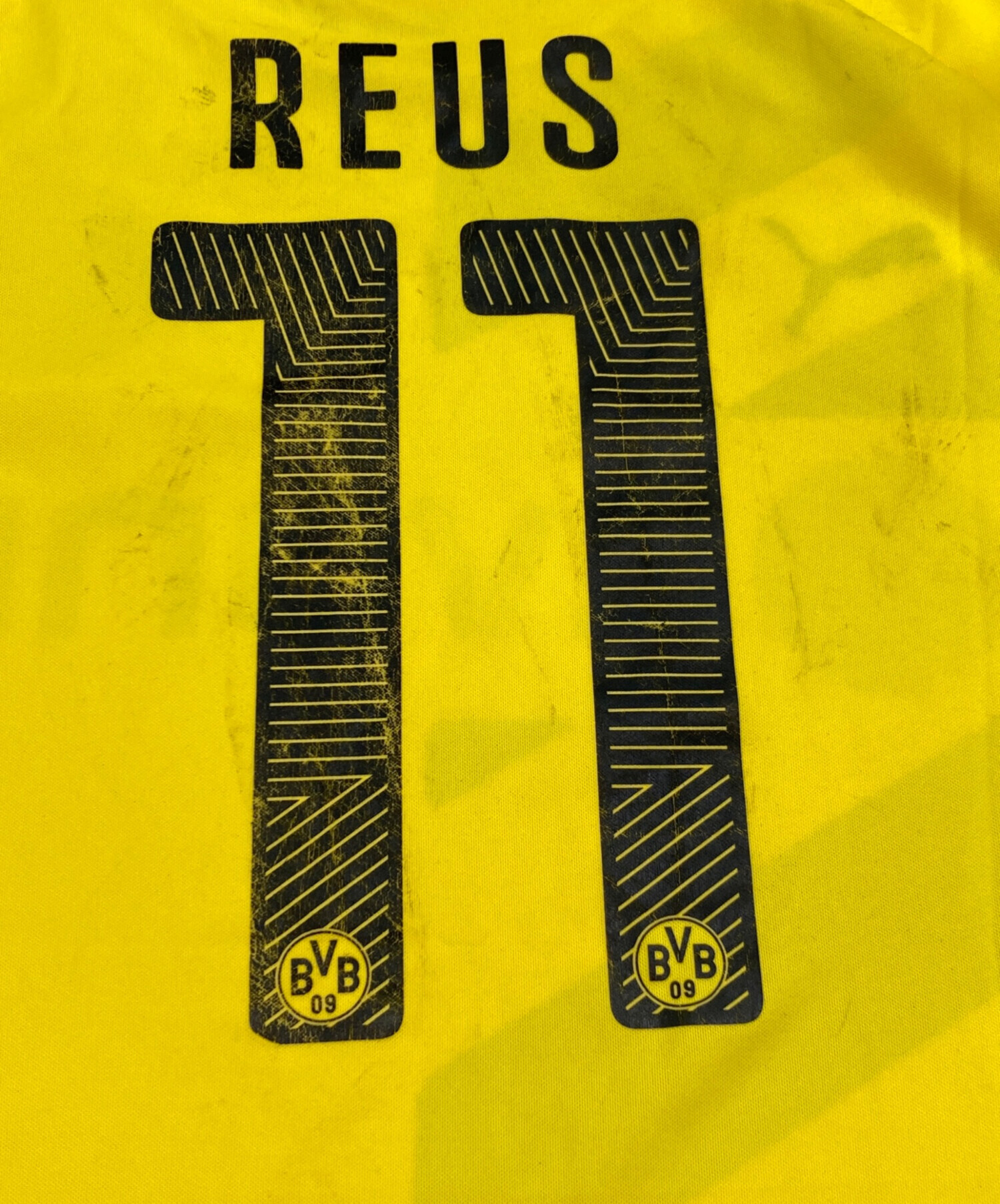 中古・古着通販】PUMA (プーマ) BVB ゲームシャツ イエロー サイズ