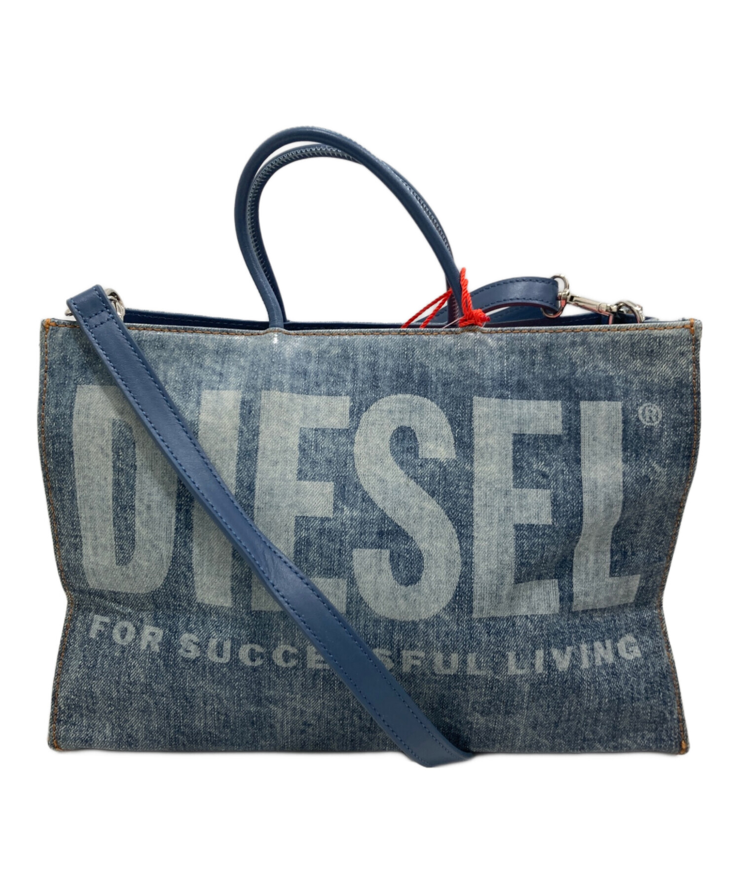 値下中◆突然の雨にも◎【新品未使用】DIESEL リピートロゴ ショッパーバッグ 中古・古着通販】DIESEL (ディーゼル) DSL SHOPPER TOTE/DSL