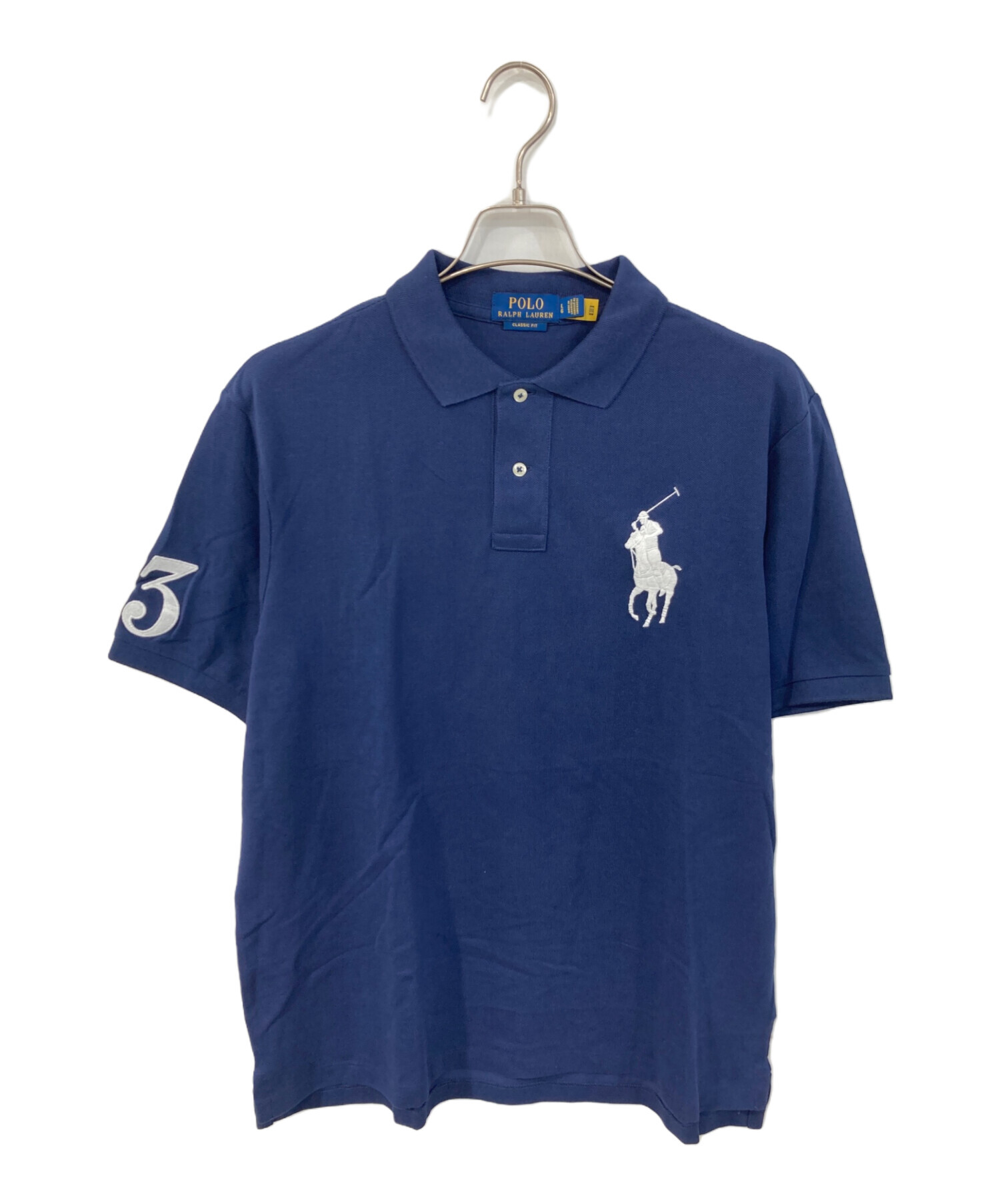 新品未使用　Polo Ralph Lauren ポロシャツ ネイビー S 中古・古着通販】POLO RALPH LAUREN (ポロ・ラルフローレン