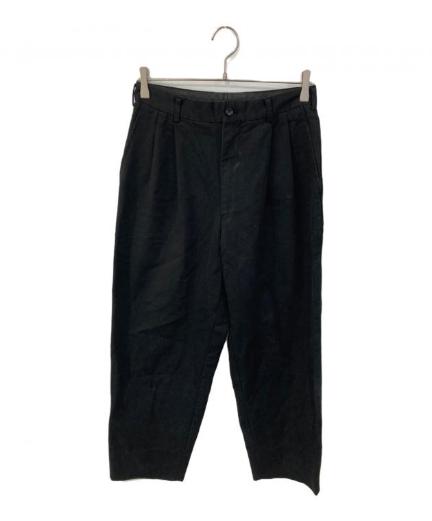 新品未使用COMME des GARÇONS黒3タックパンツ 中古・古着通販】COMME des GARCONS HOMME (コムデギャルソン オム