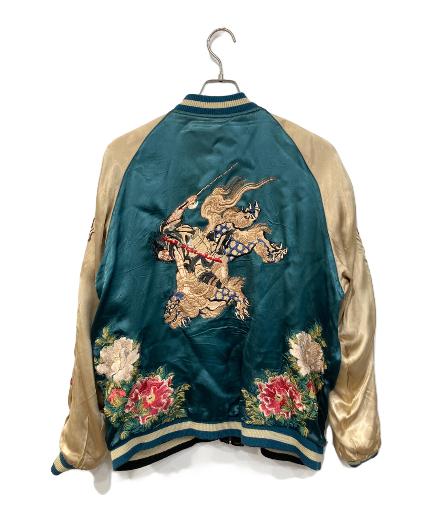 百花繚乱 スカジャン 中古・古着通販】百花繚乱 (ヒャッカリョウラン) リバーシブル
