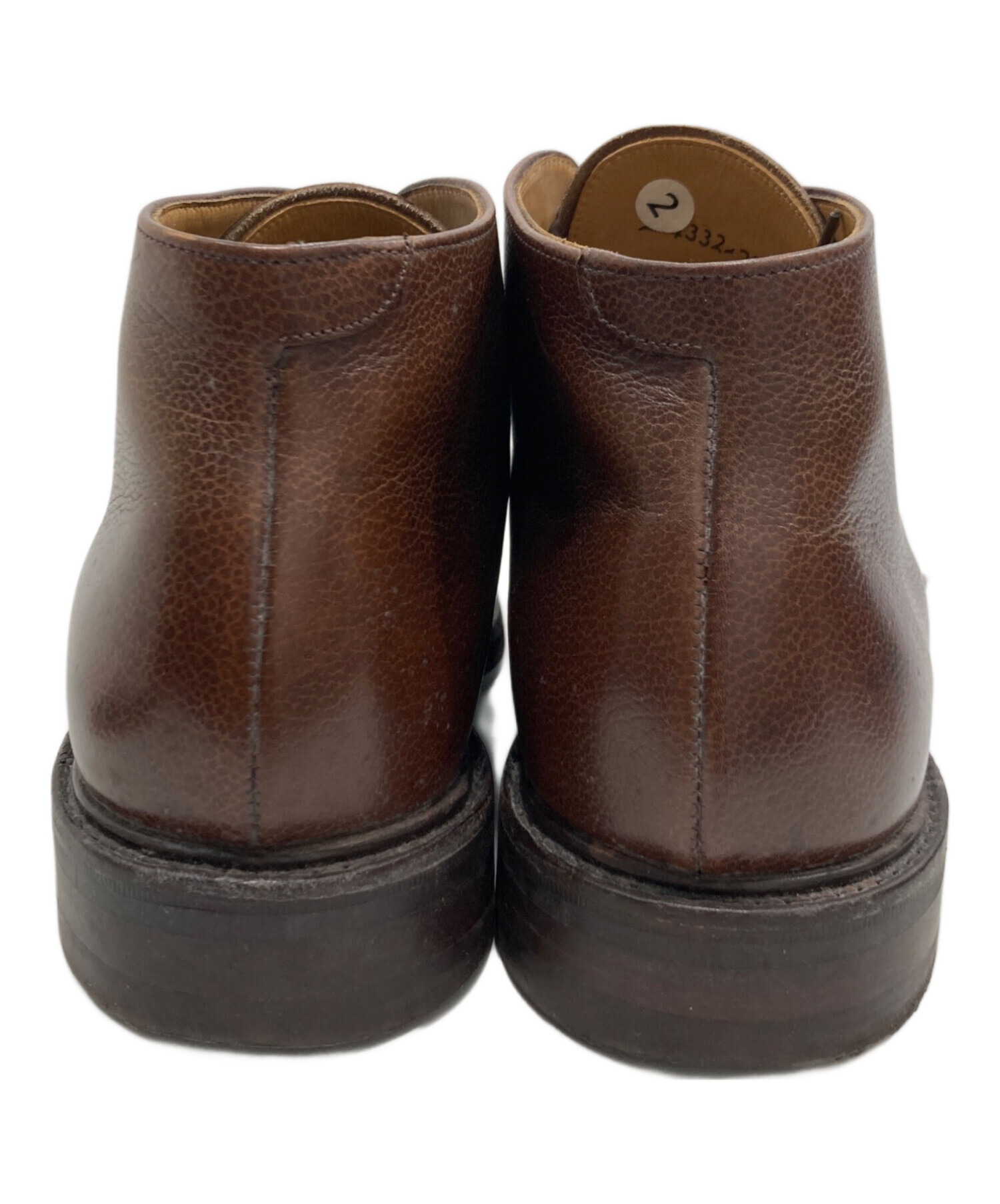 【未使用】Paul Smith ポールスミス チャッカーブーツ ブラウン レザー 中古・古着通販】PAUL SMITH (ポールスミス) チャッカーブーツ