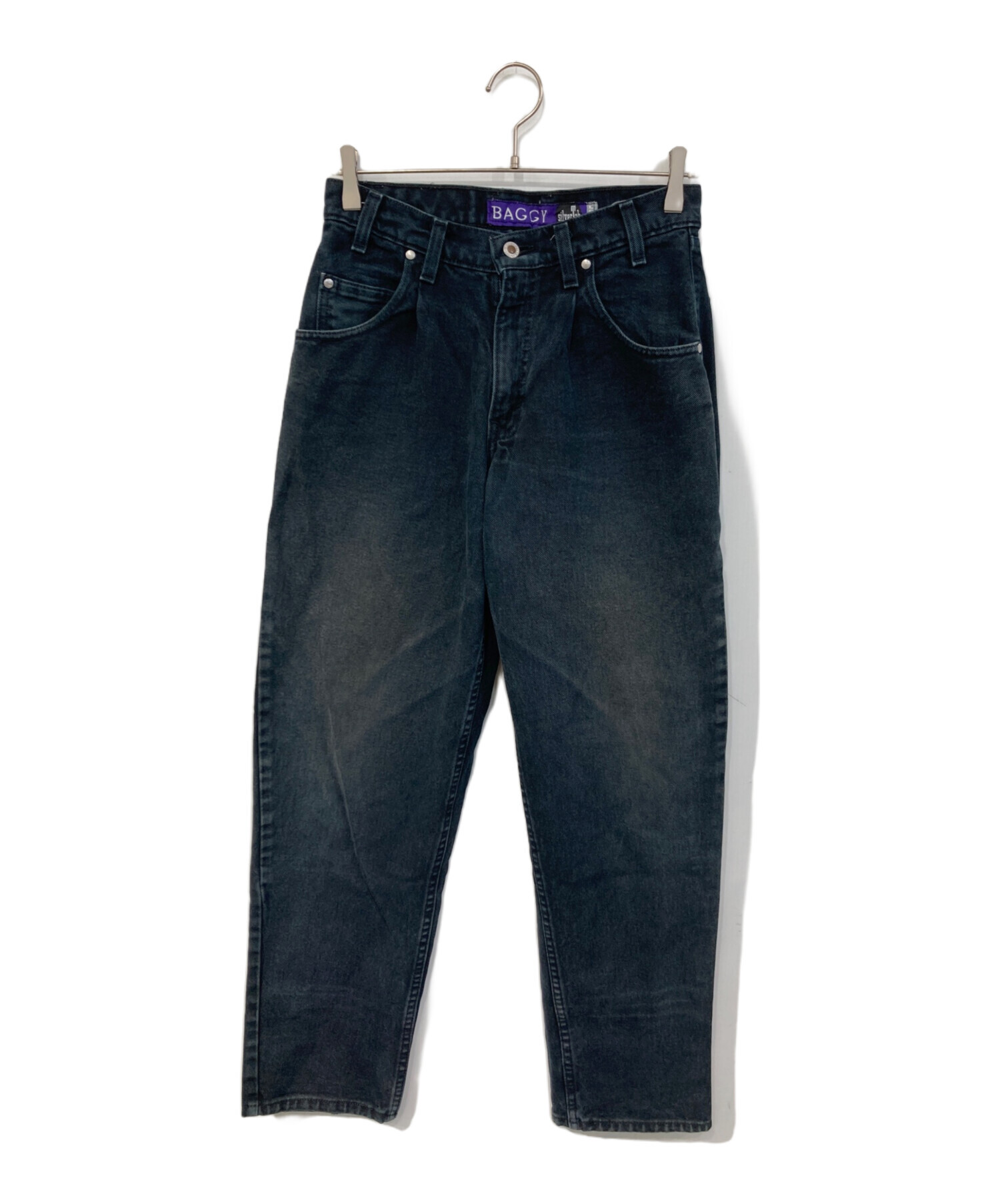 中古・古着通販】LEVI'S (リーバイス) BAGGY ブラックデニムパンツ
