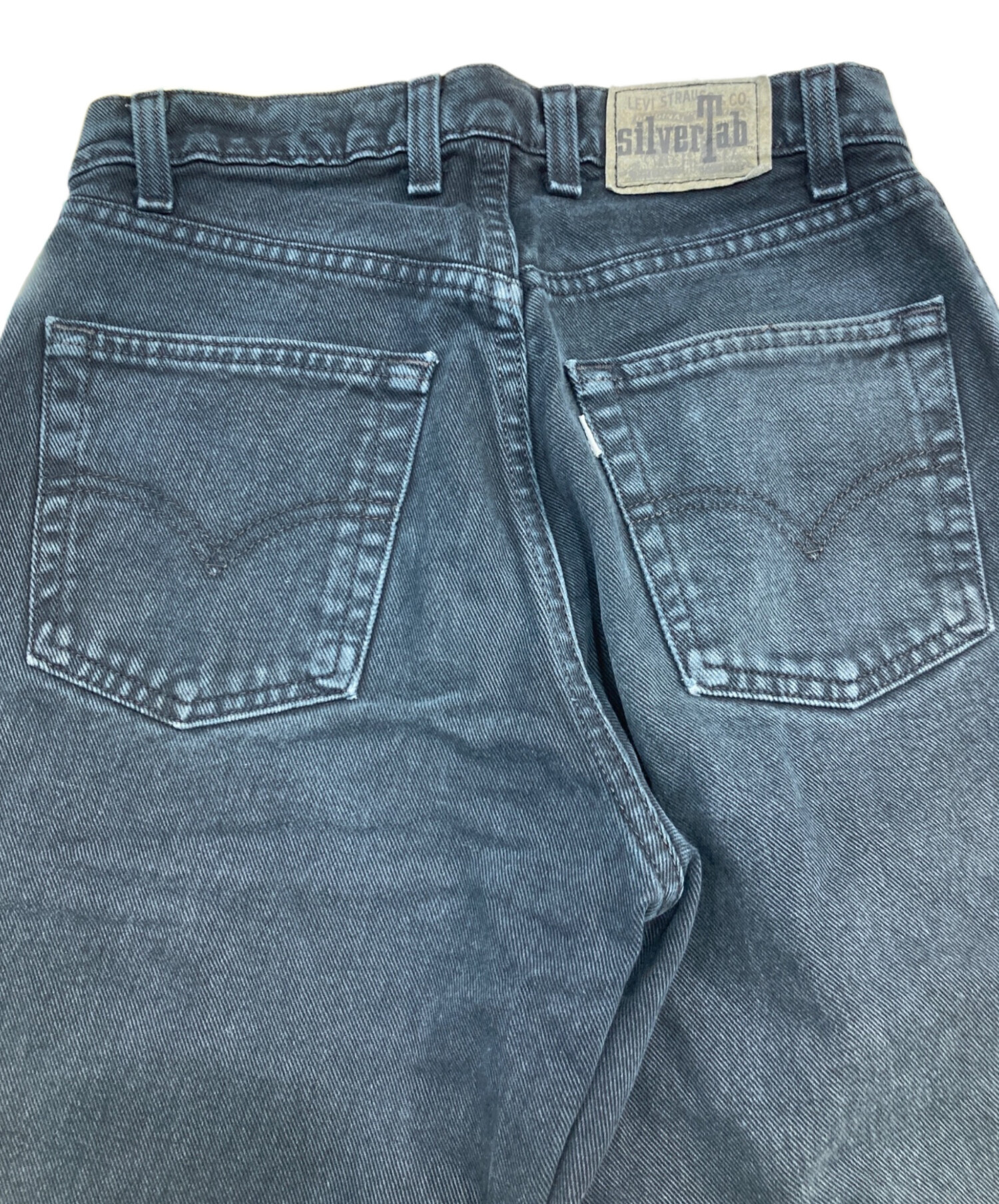 中古・古着通販】LEVI'S (リーバイス) BAGGY ブラックデニムパンツ
