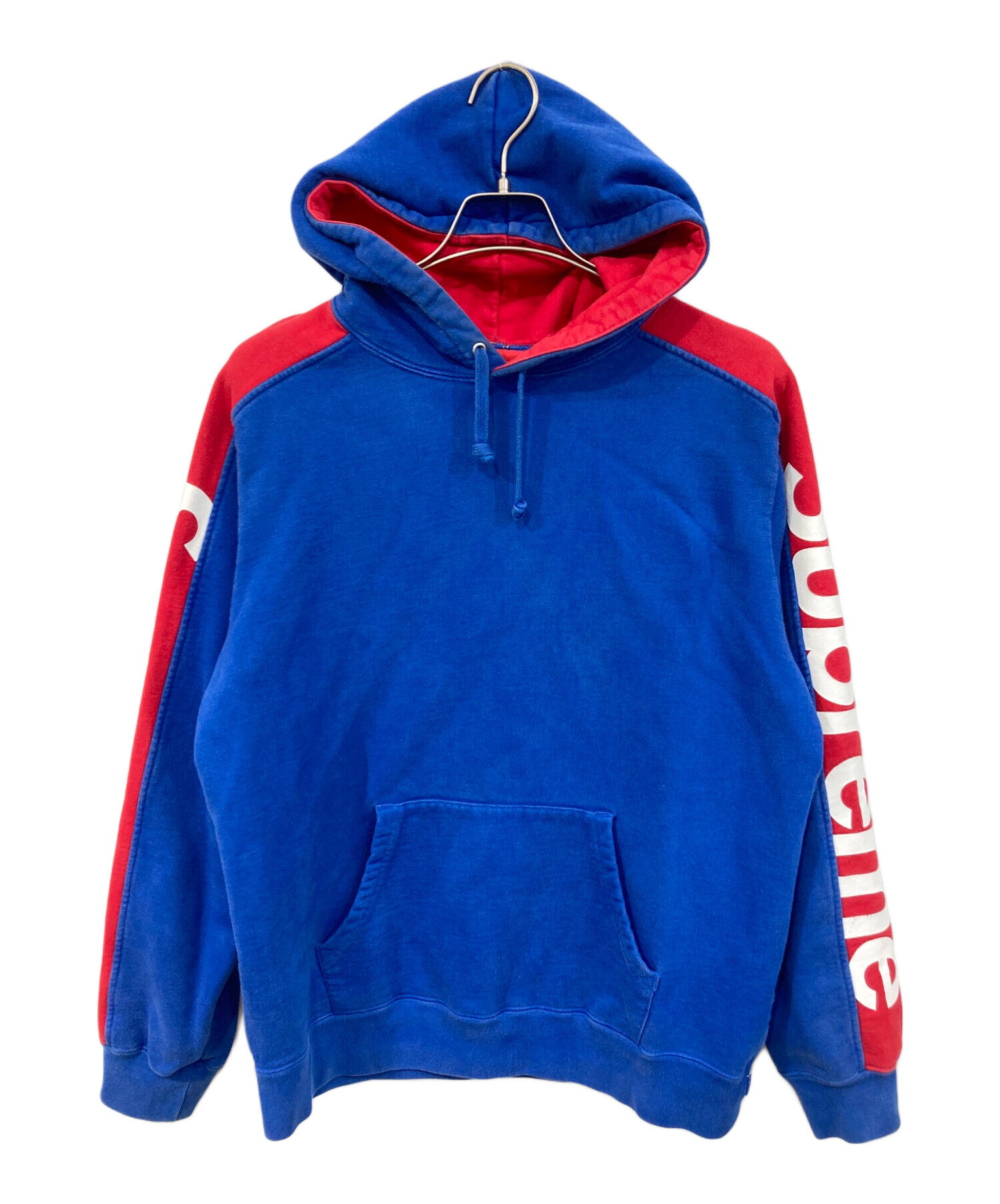 Supreme シュプリーム スウェット XL 青 【古着】【中古】【送料無料】 中古・古着通販】Supreme (シュプリーム) Sideline Hooded Sweatshirt