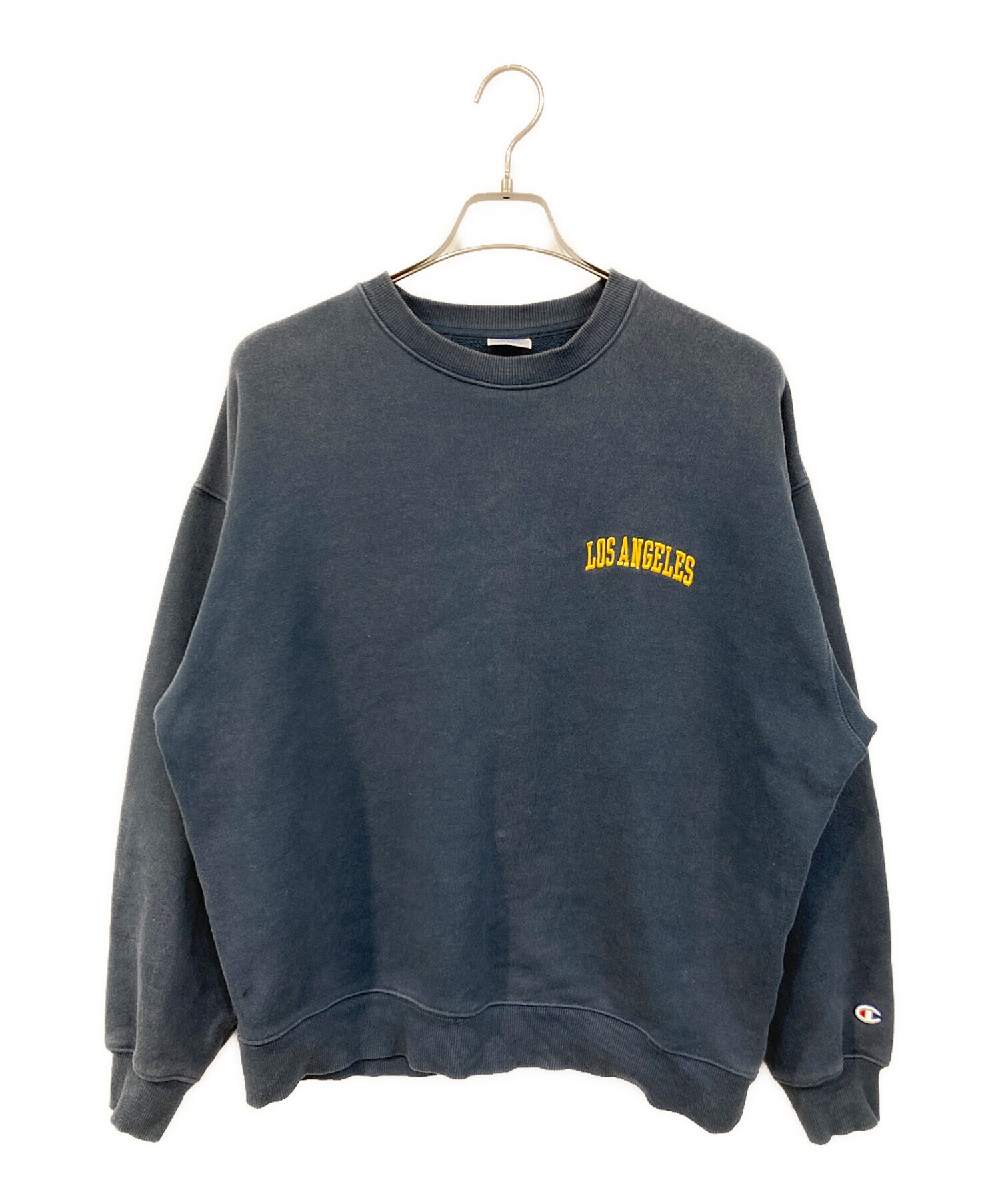 中古・古着通販】Champion (チャンピオン) スウェット ブルー サイズ