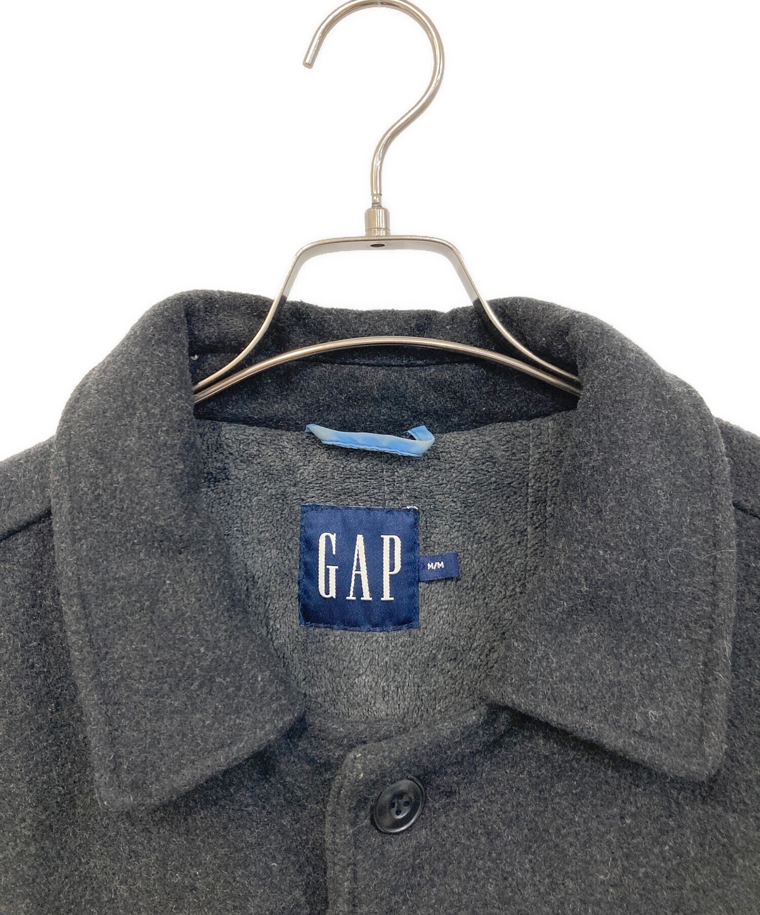 中古・古着通販】GAP (ギャップ) ウールコート ブラック サイズ:SIZE M